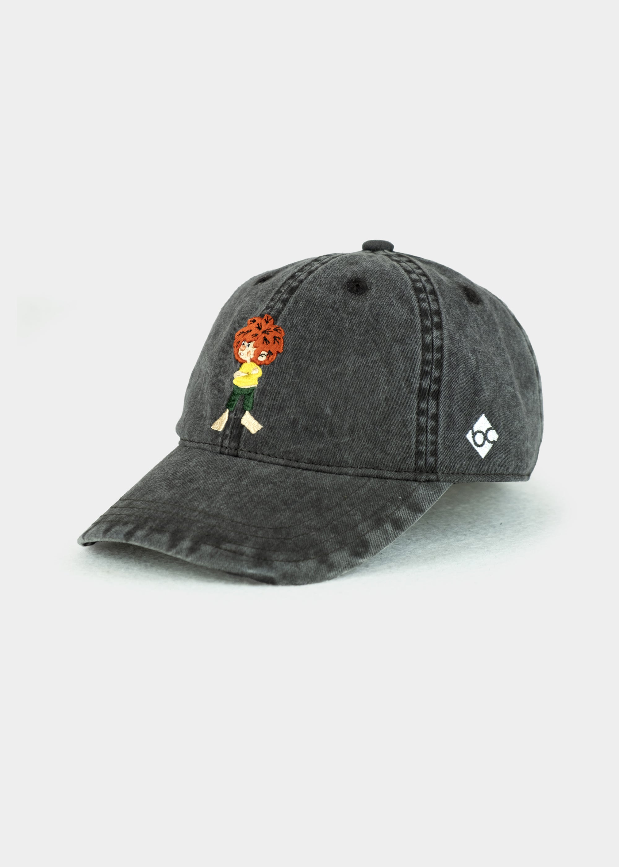 Cap "Grantler Klub: Pumuckl" - vintage schwarz (Dadhat)
