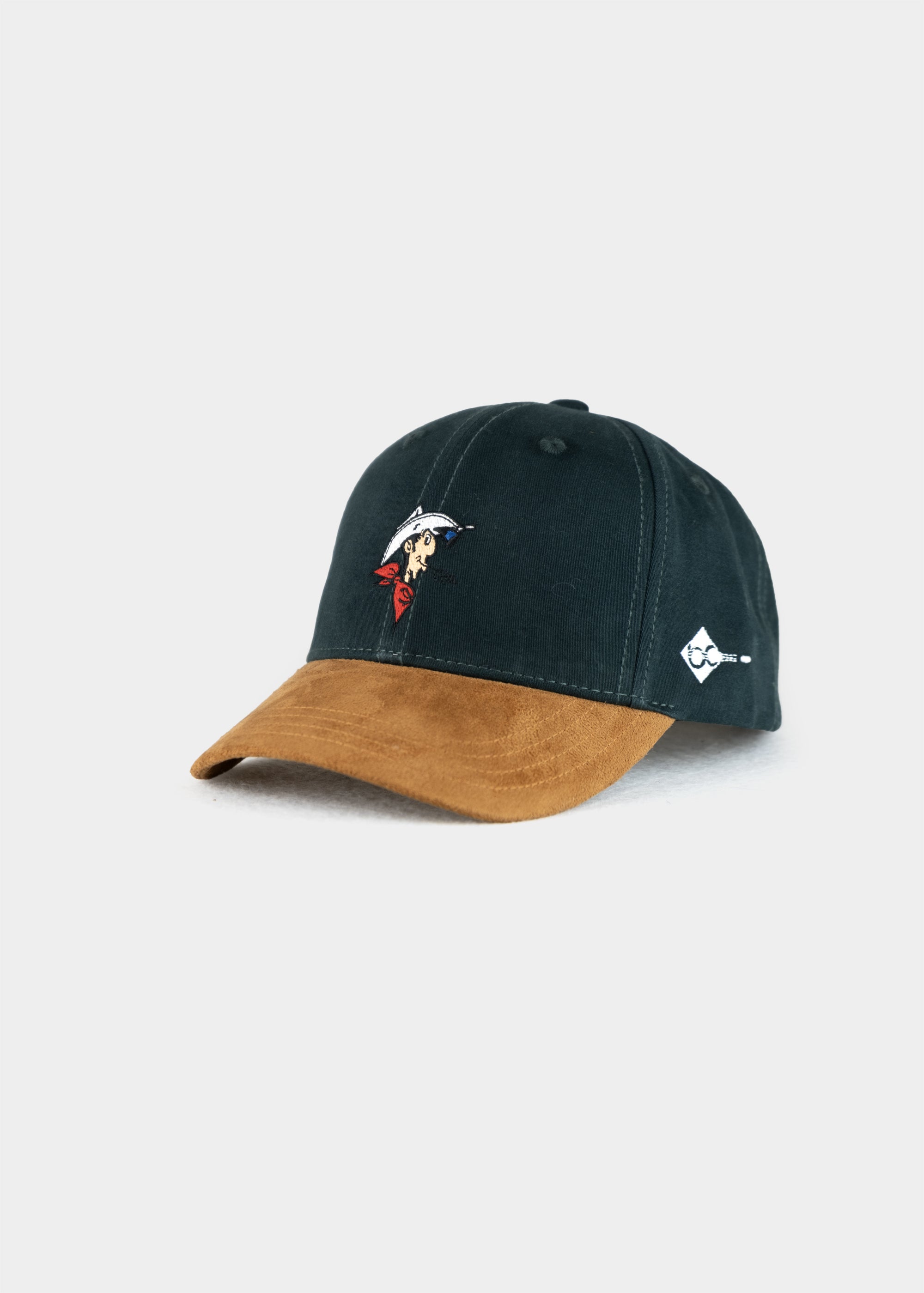 Cap "Lucky Luke" - dunkelgrün (Kinder)