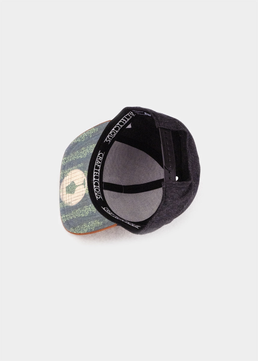 Cap "Craftelicious" - dunkelgrau (Snapback)