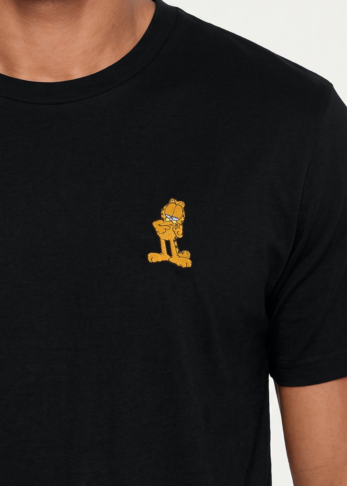 T-Shirt "Garfield: Not listening" - schwarz