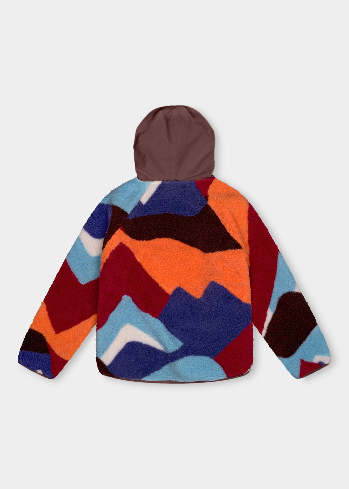 Sherpa-Zipper "Frida: Alpenglühen" - multi (Damen)