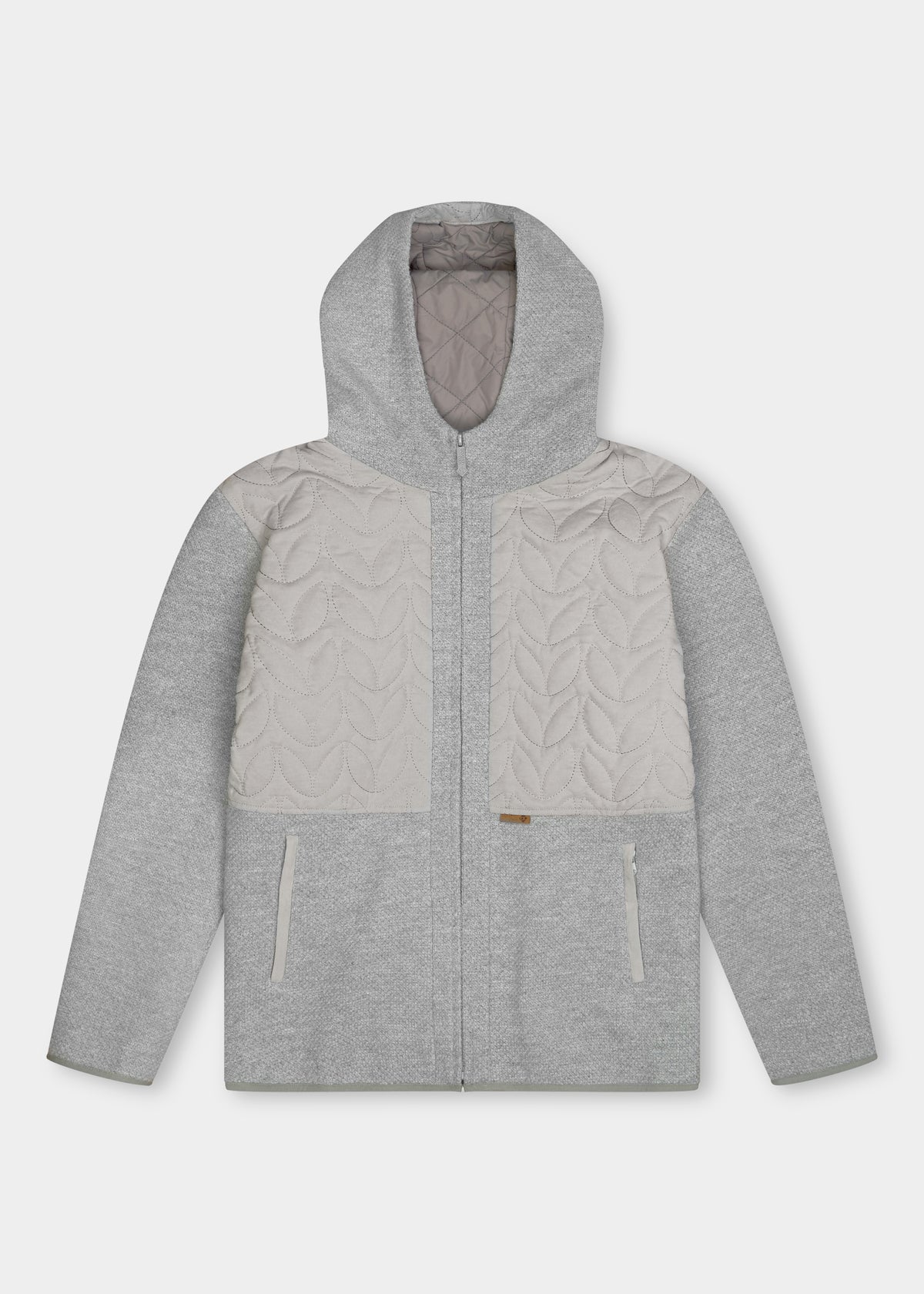 Stepp-Strickjacke "Marlies" - hellgrau (Damen)