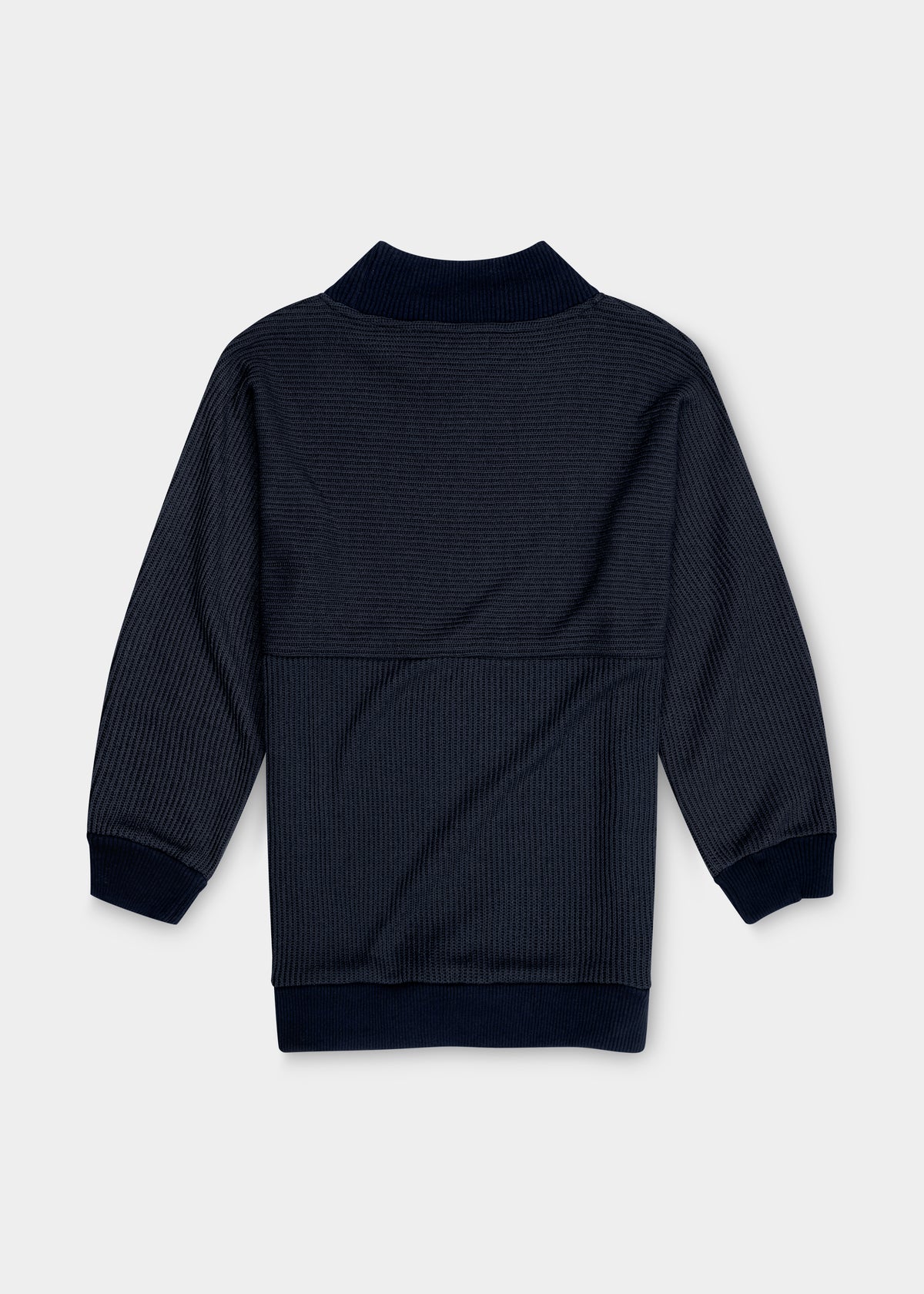 Strickpullover "Eisblume" - marine