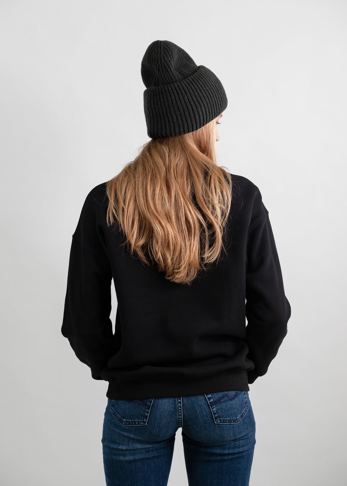 Sweater "Wintergipfel" - schwarz