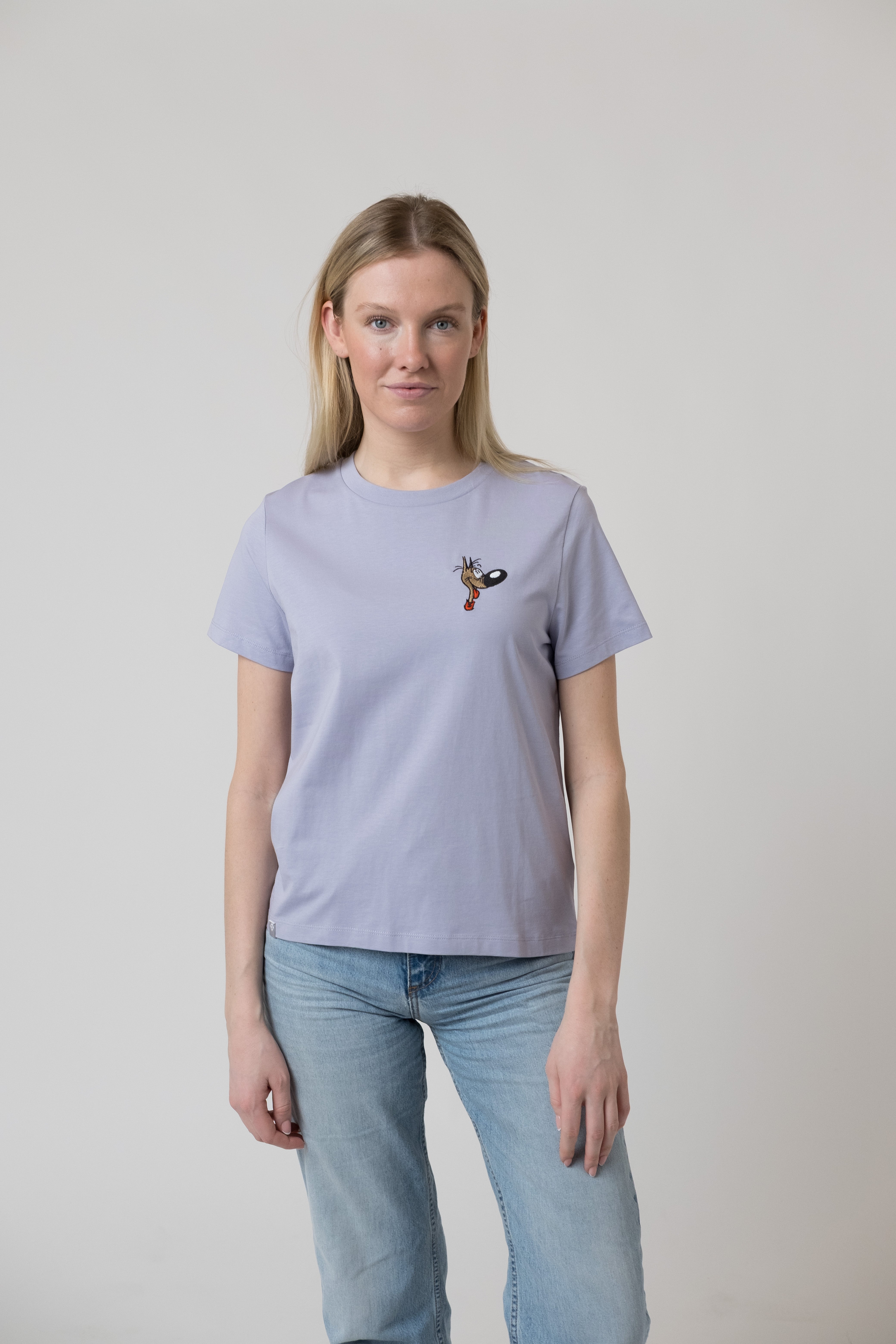 T-Shirt "Lucky Luke: Rantanplan" - lavendel