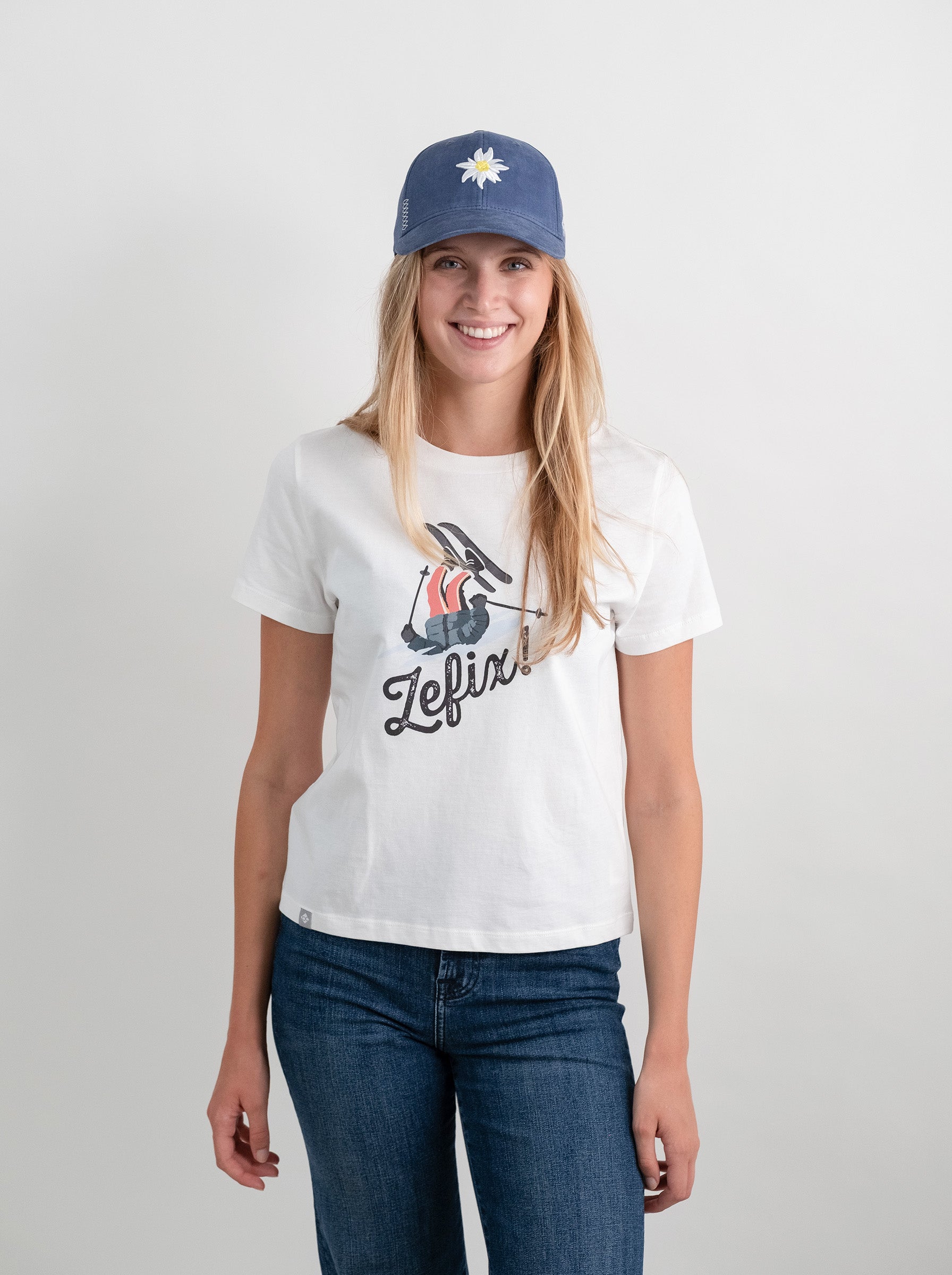 T-Shirt "Zefix!" - altweiß (Damen)