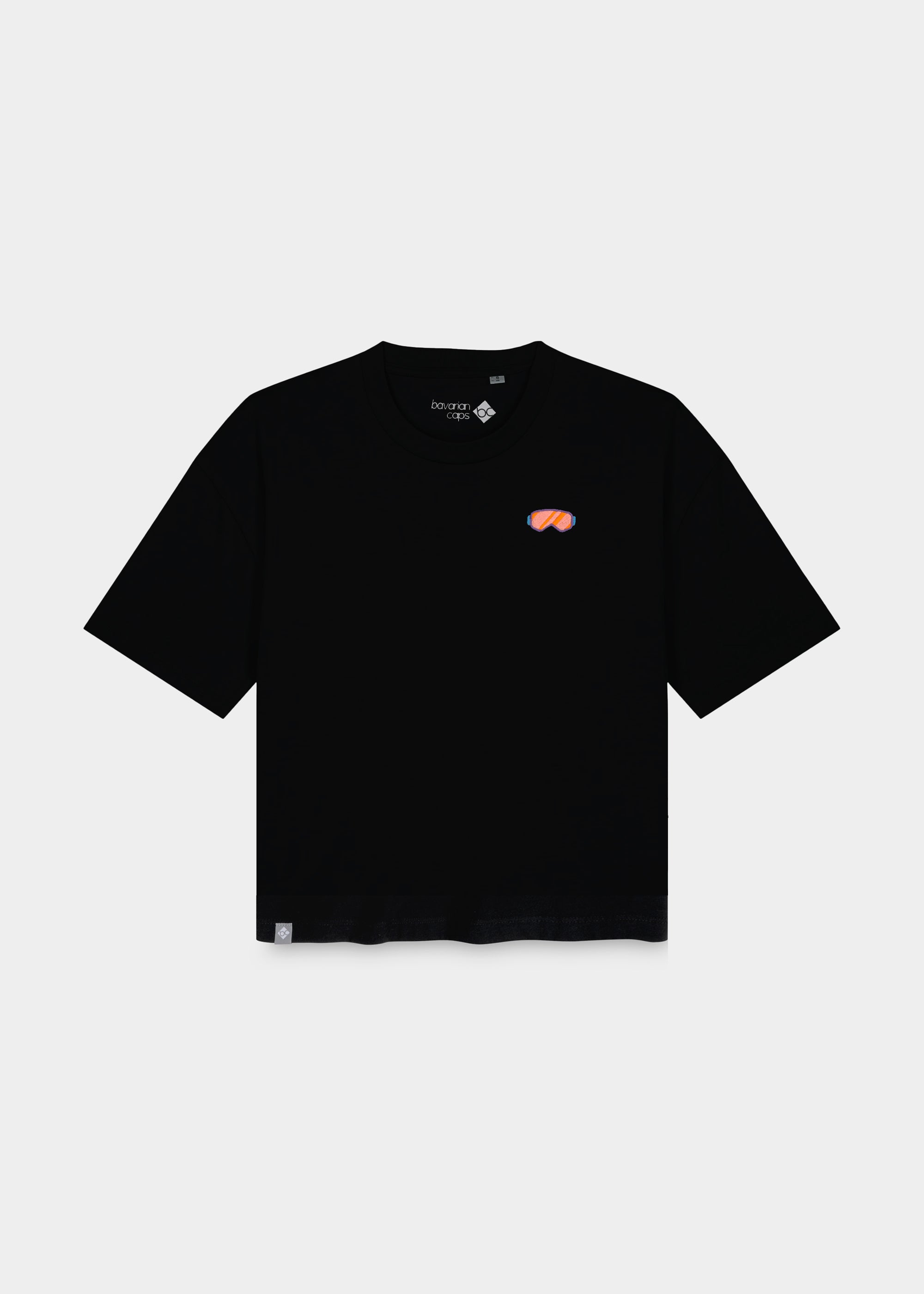 T-Shirt "Skihaserl" - schwarz