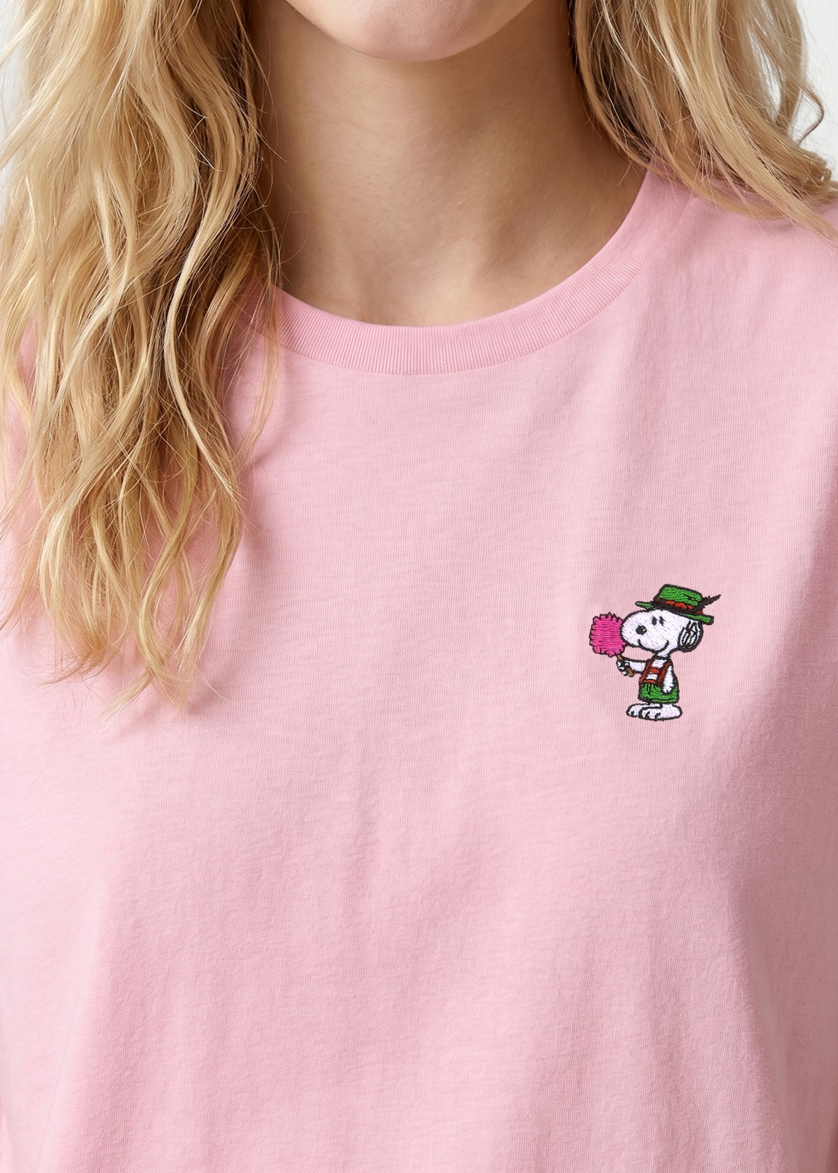 T-Shirt "Peanuts: Snoopy Zuckerwatte" - rosa