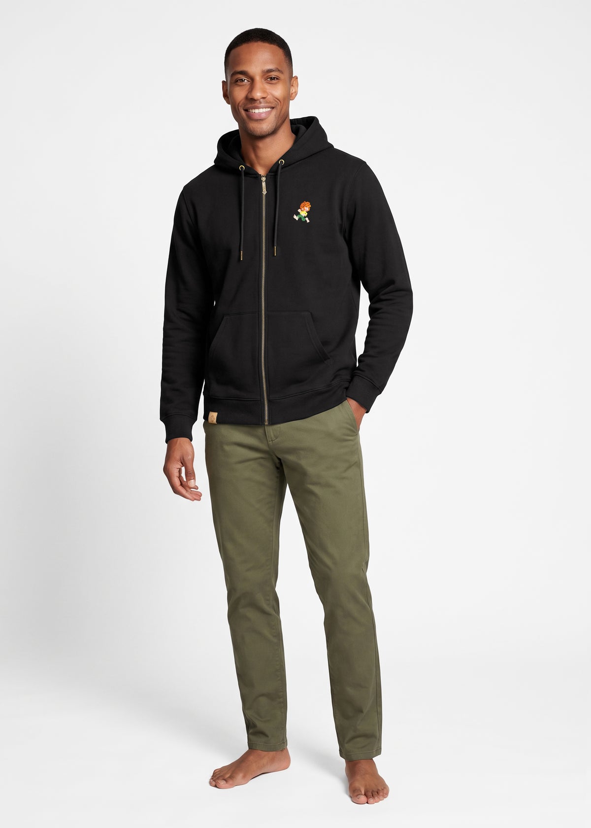 Zipper "Pumuckl: Grantig" - schwarz