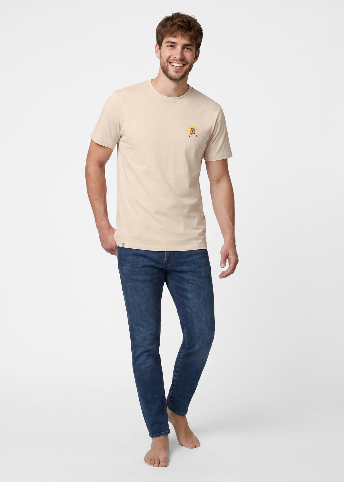 T-Shirt "SpongeBob: Aloha" - altweiß
