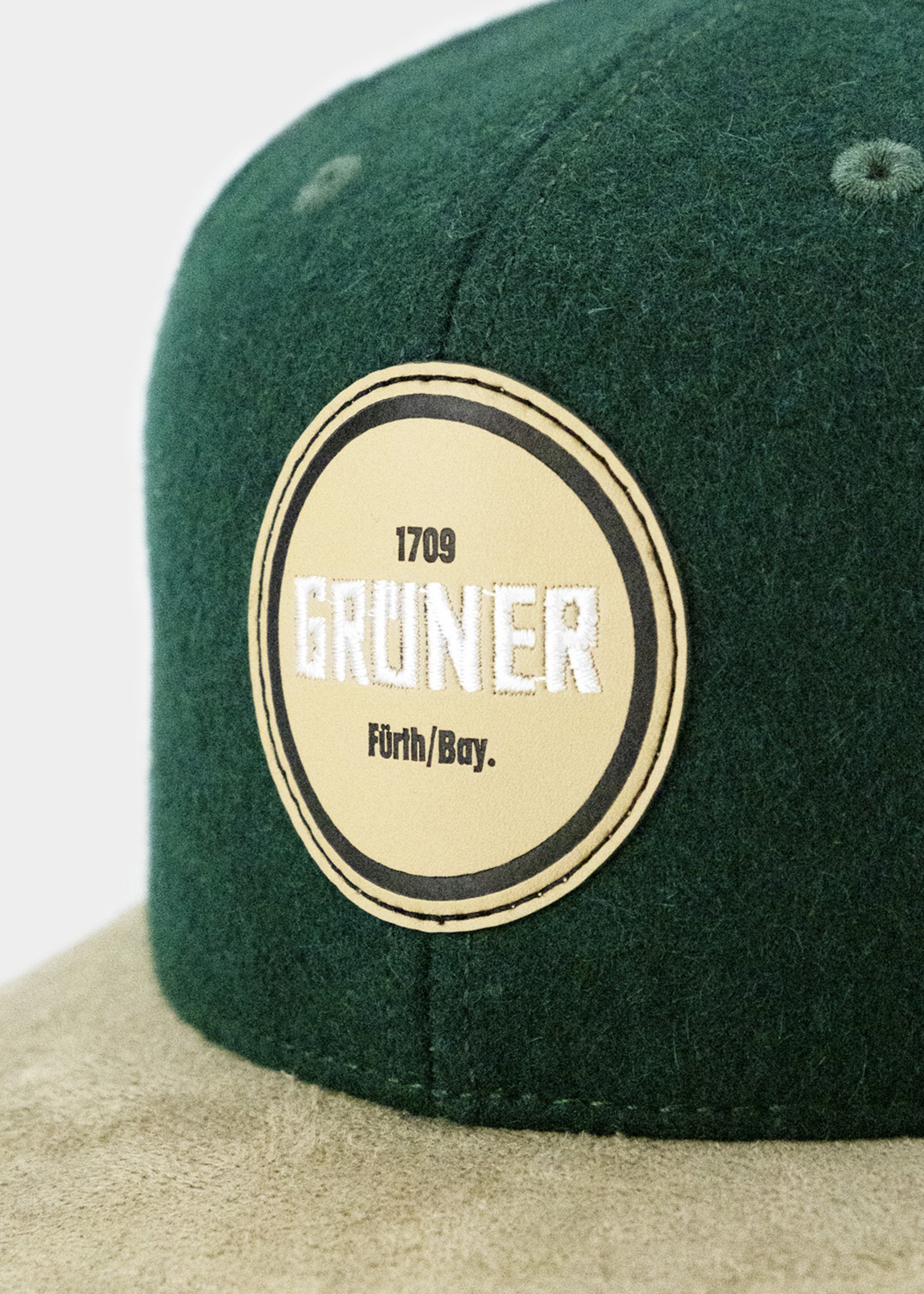 Cap "Grüner" - dunkelgrün (Snapback)
