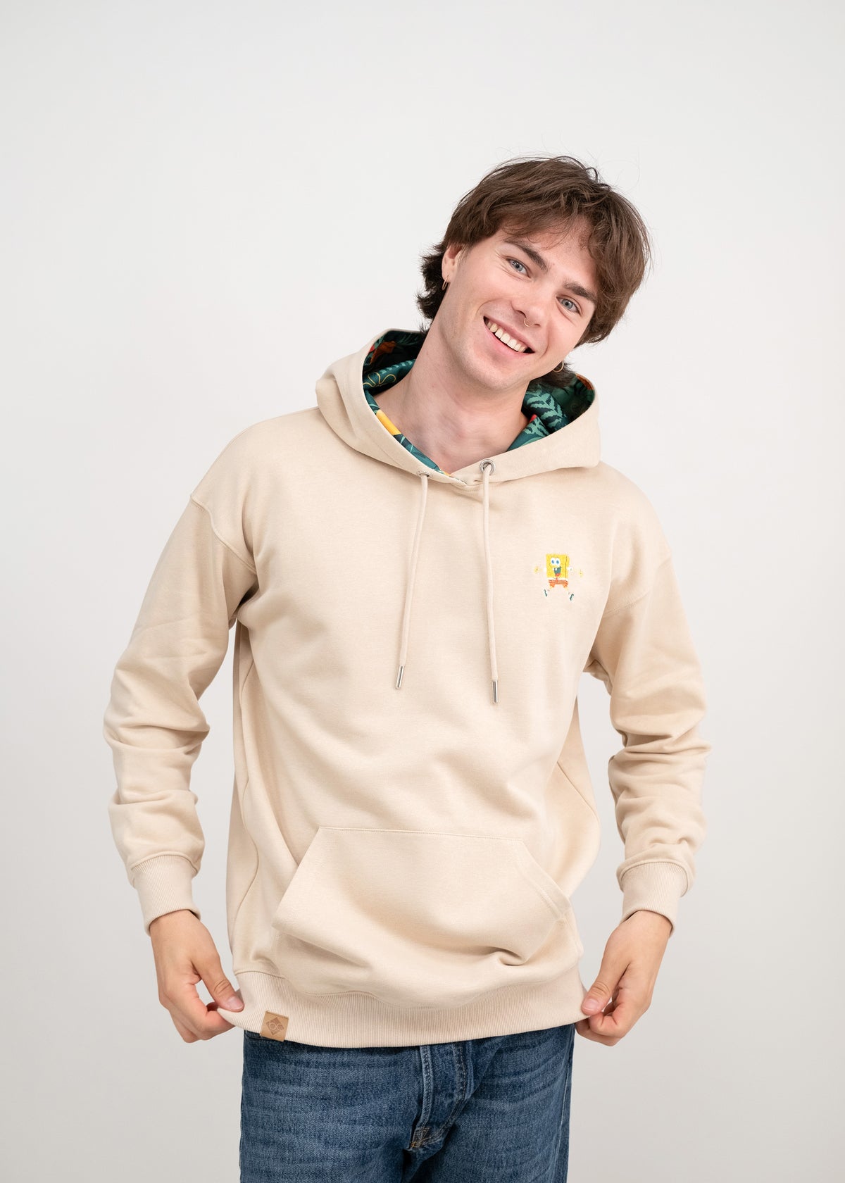 Hoodie "SpongeBob: Aloha" - sand