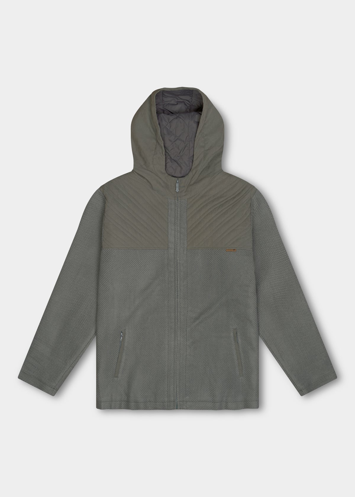 Stepp-Strickjacke "Michl" - dunkelgrau