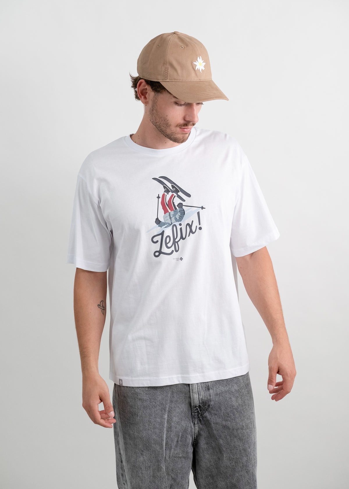 T-Shirt "Zefix!" - weiß