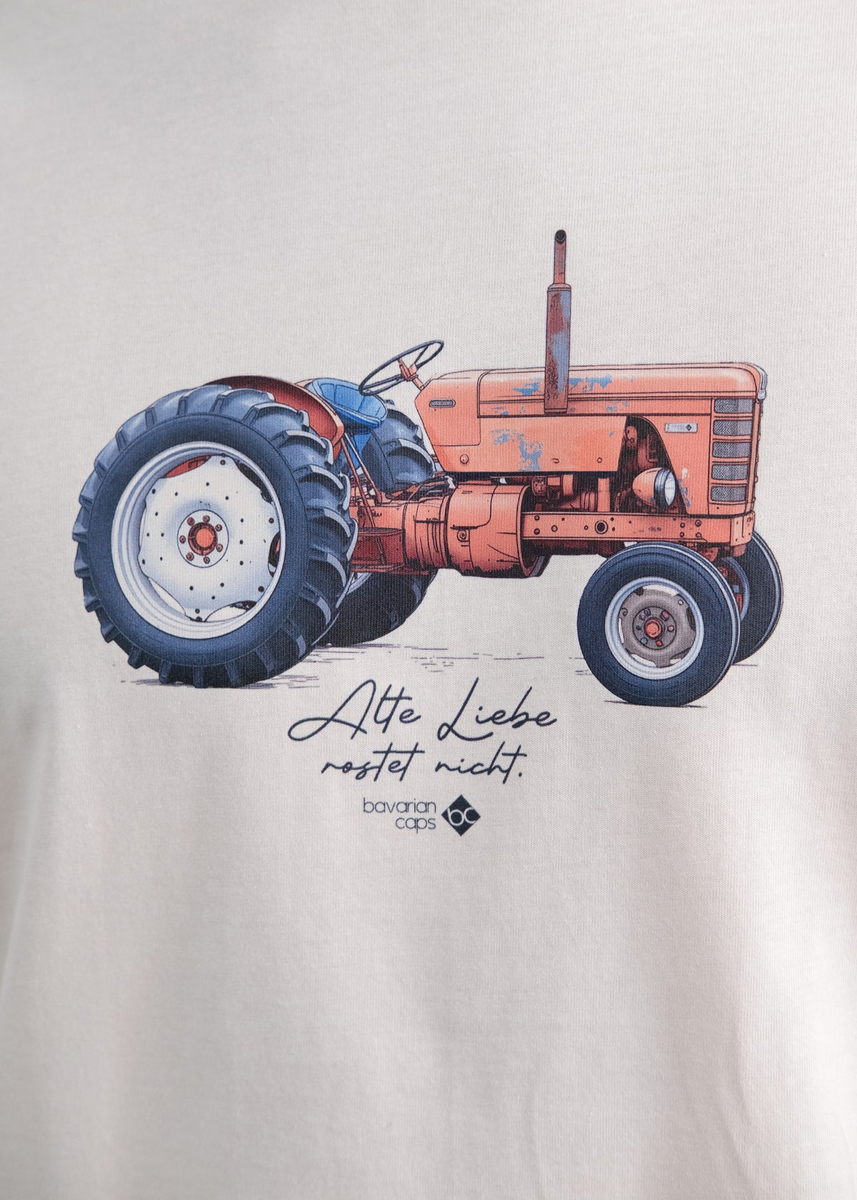 T-Shirt "Alte Liebe" - altweiß