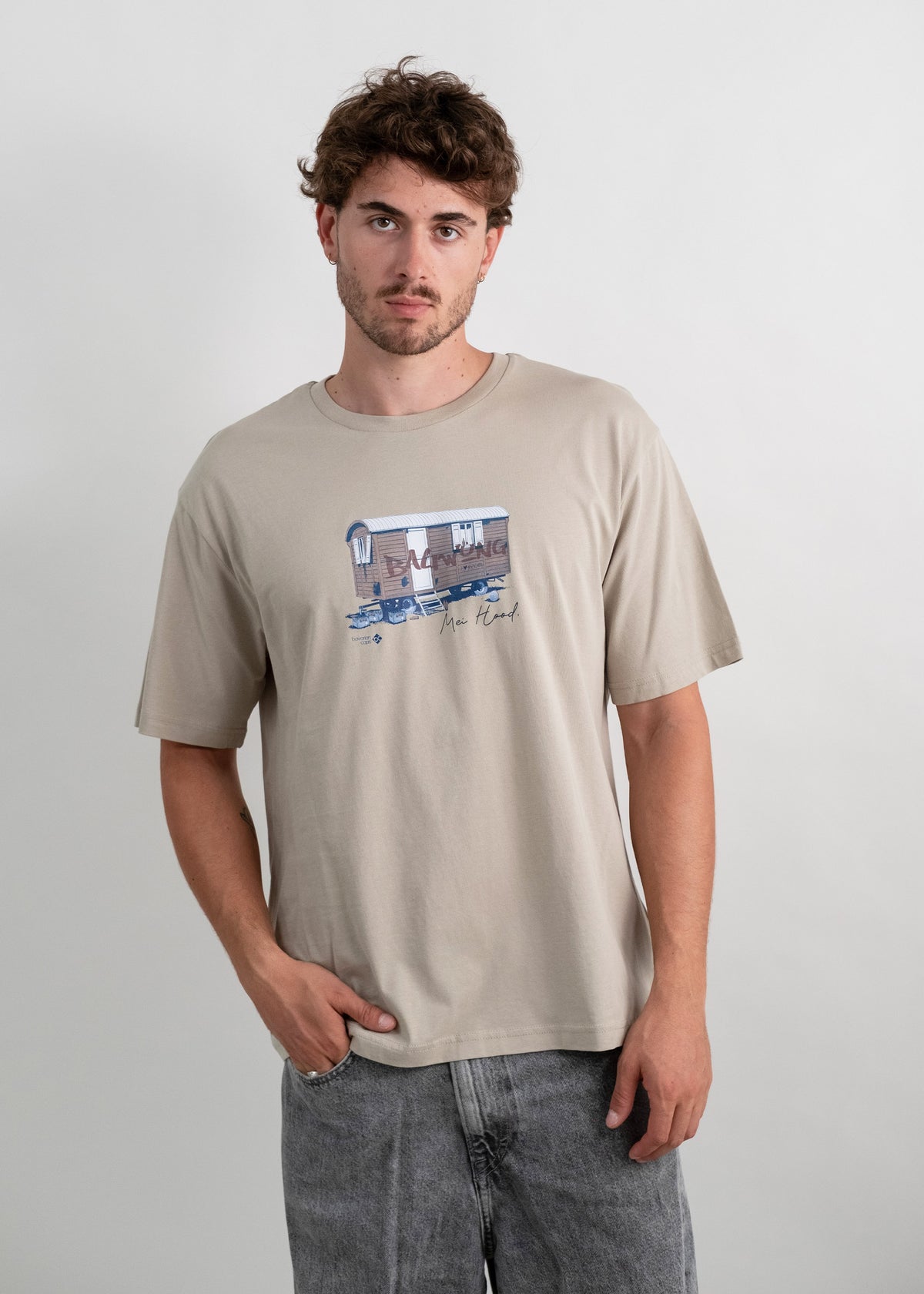 T-Shirt "Bauwong" - sand