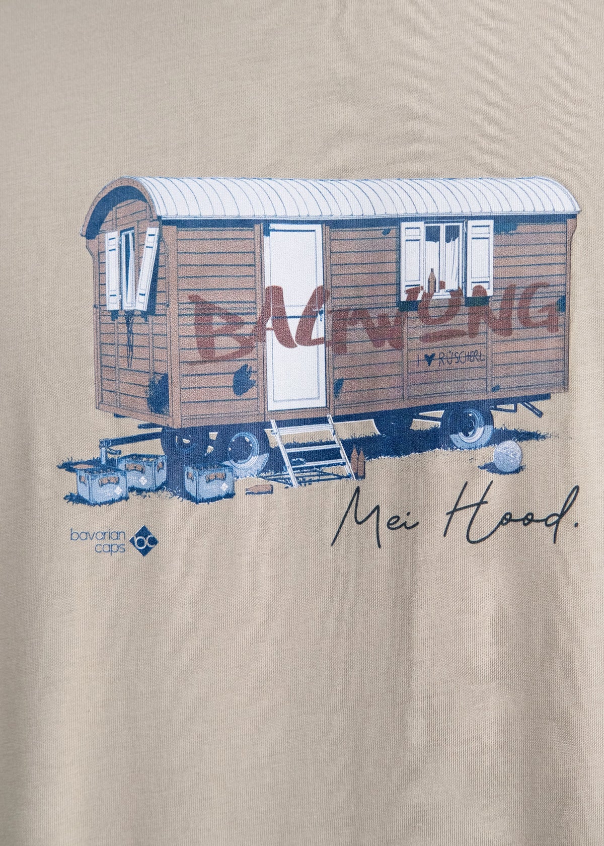 T-Shirt "Bauwong" - sand