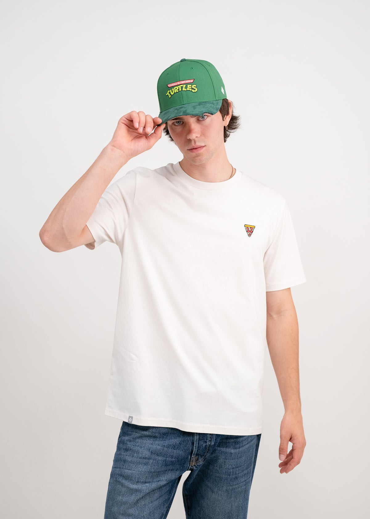 T-Shirt "Turtles: Pizzaliebe" - altweiß