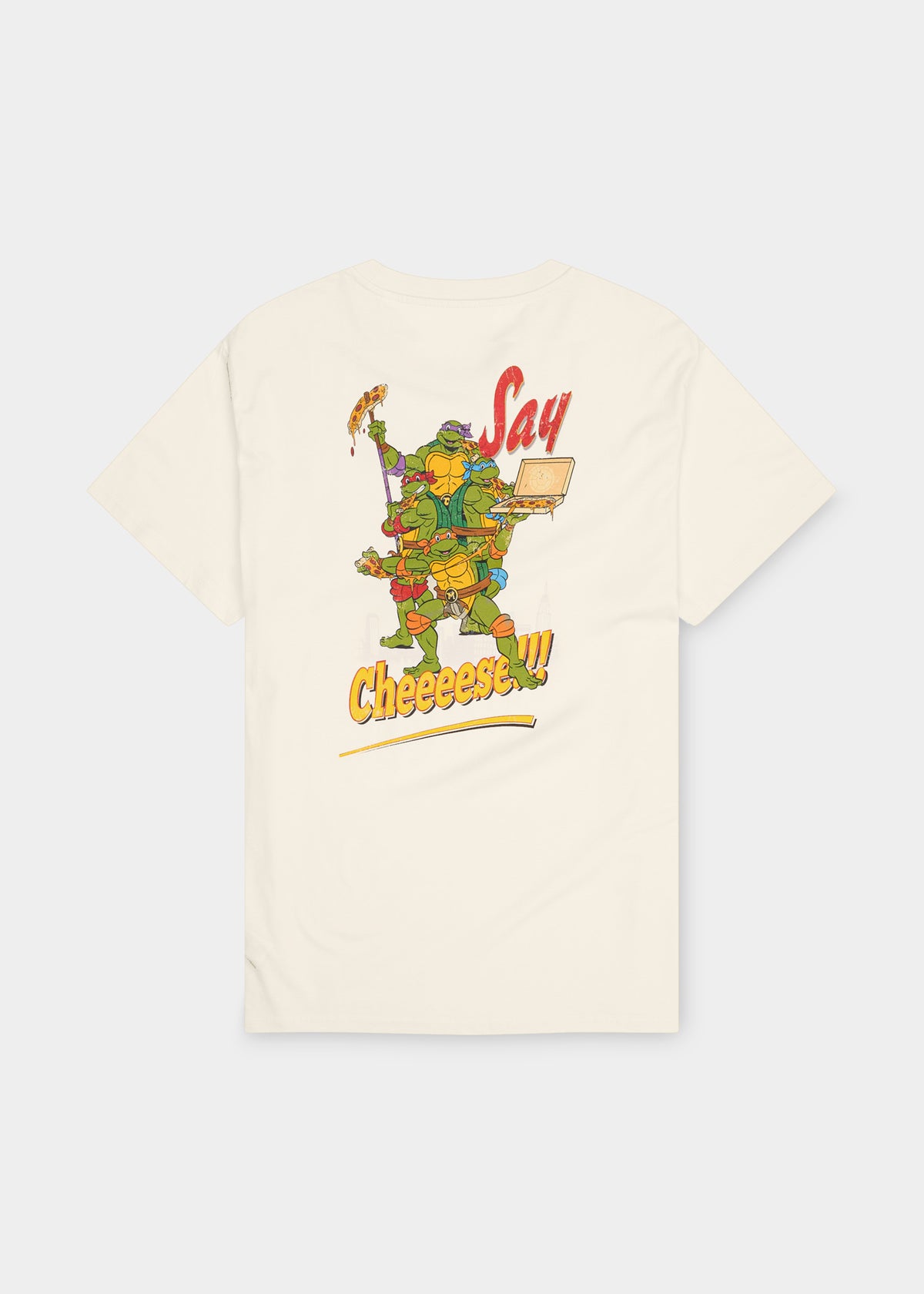 T-Shirt "Turtles: Pizzaliebe" - altweiß