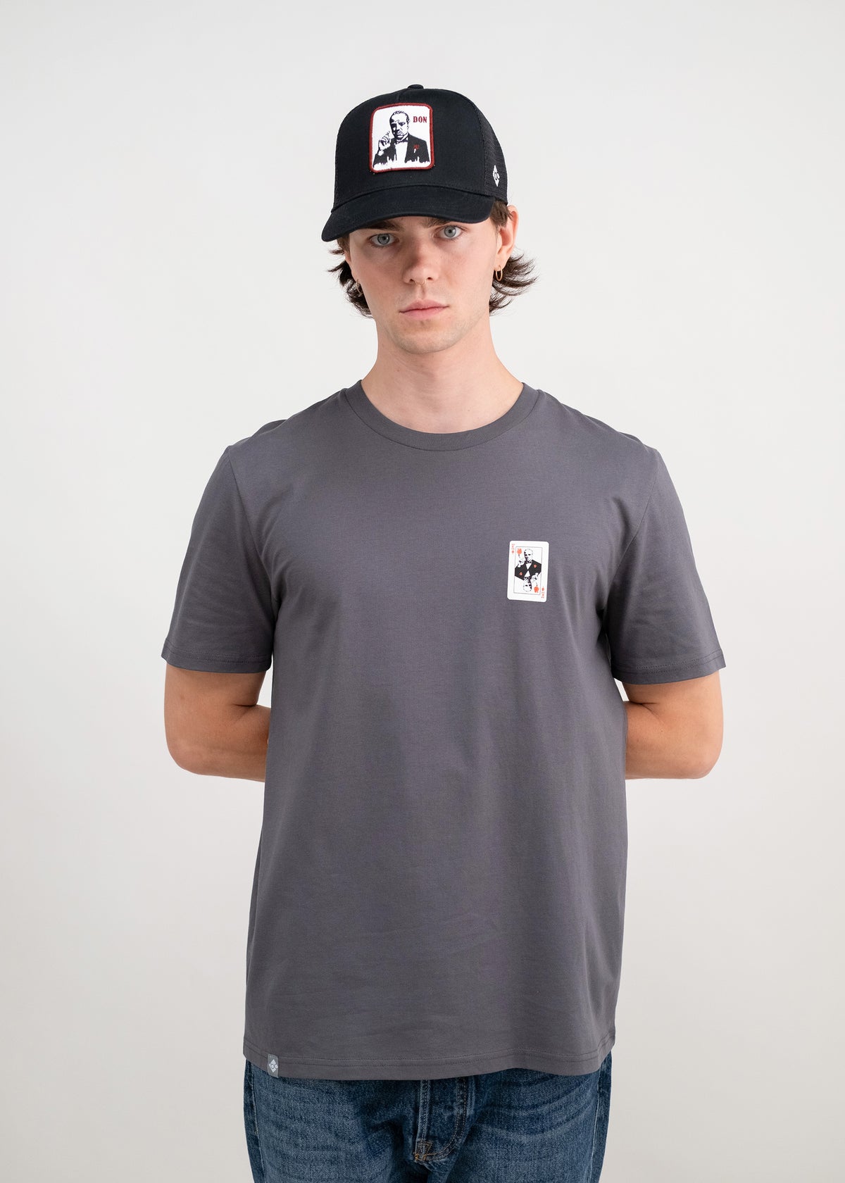 T-Shirt "Der Pate: Don" - anthrazit