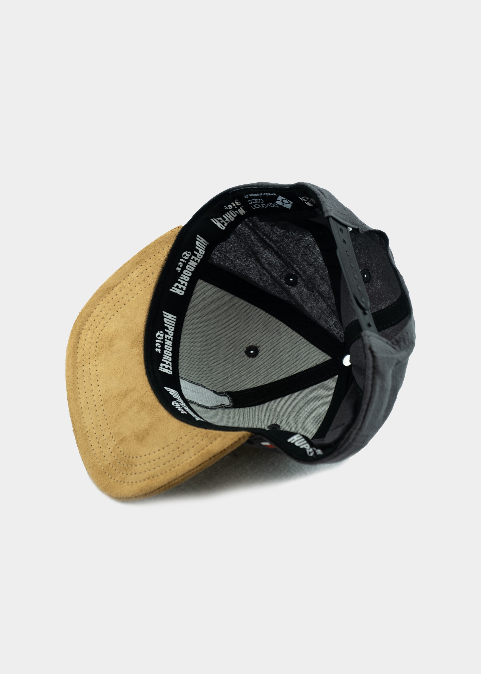 Cap "Huppendorfer: Huppi Bier" - dunkelgrau (Snapback)