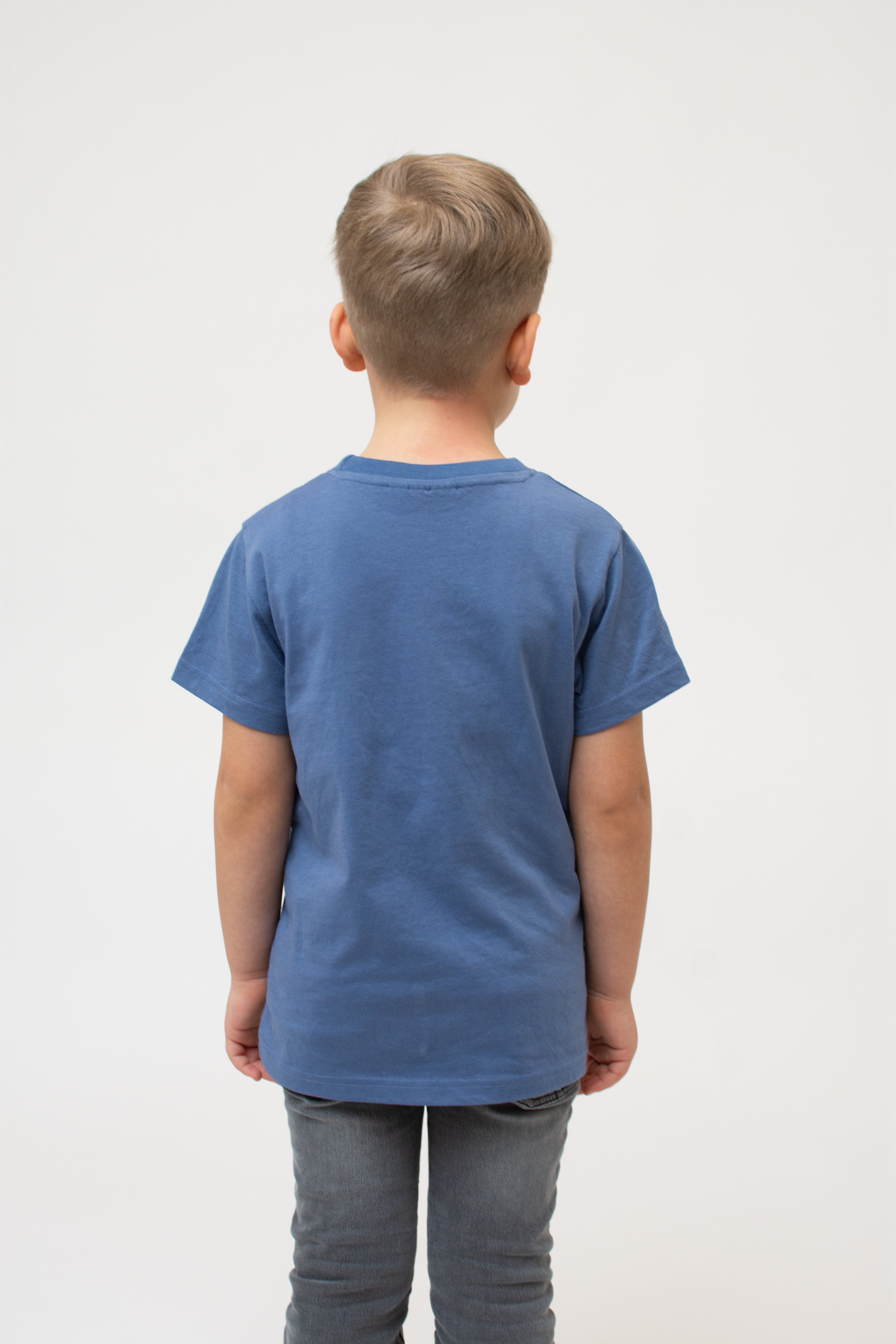 T-Shirt "Schnecke" - blau (Kinder)
