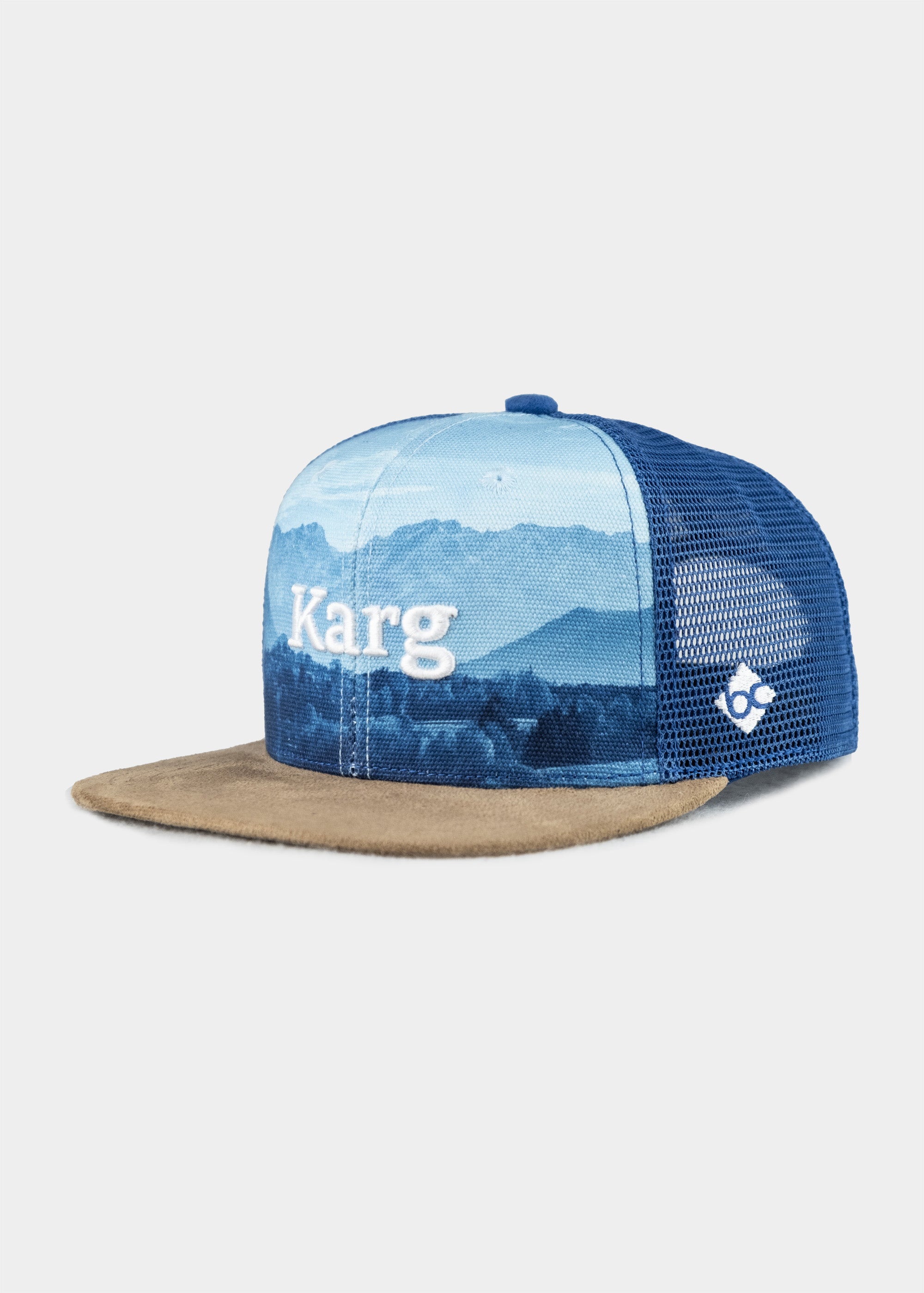 Cap "Karg" - blau (Truckercap)