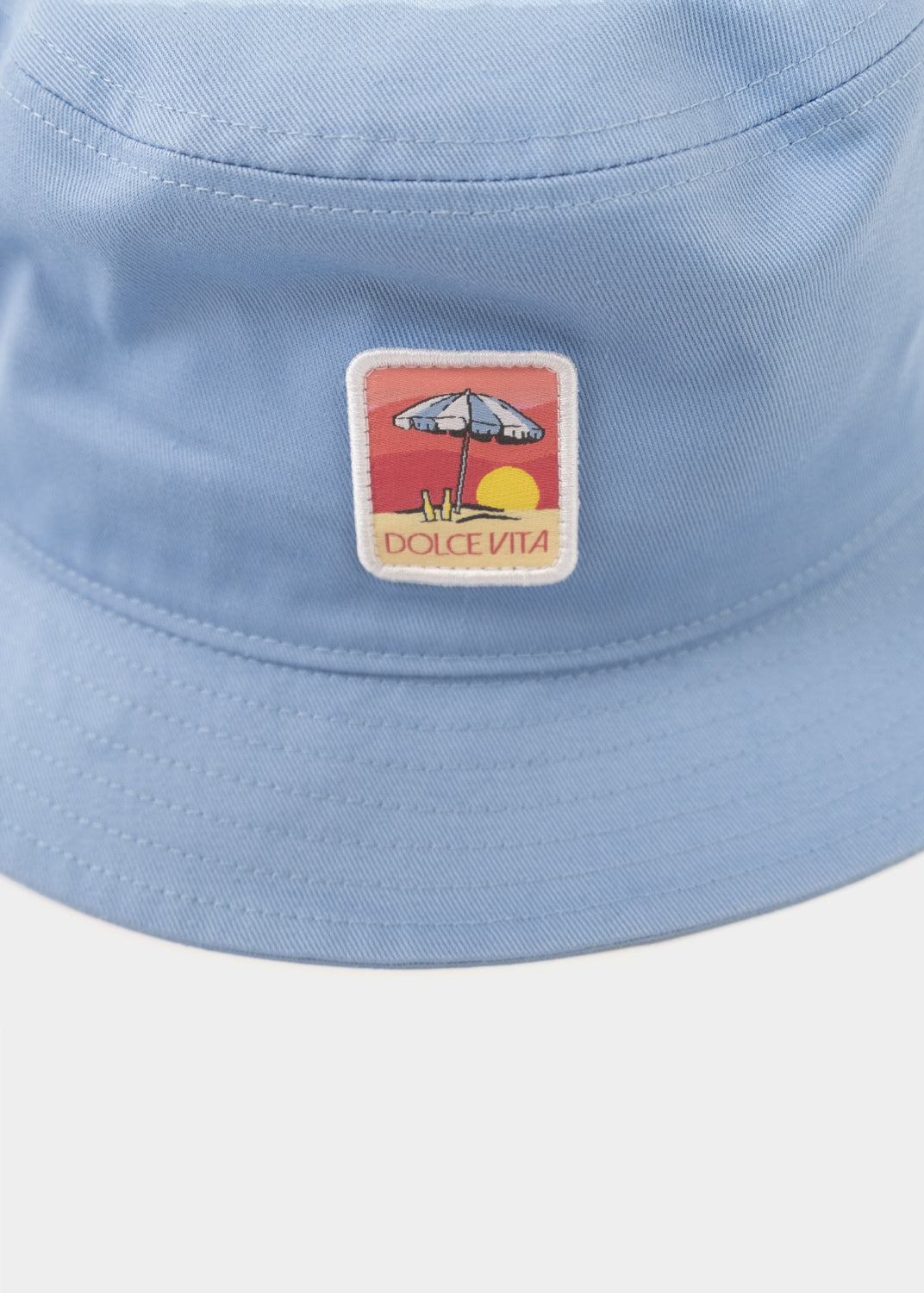 Bucket Hat "Dolce Vita" - hellblau