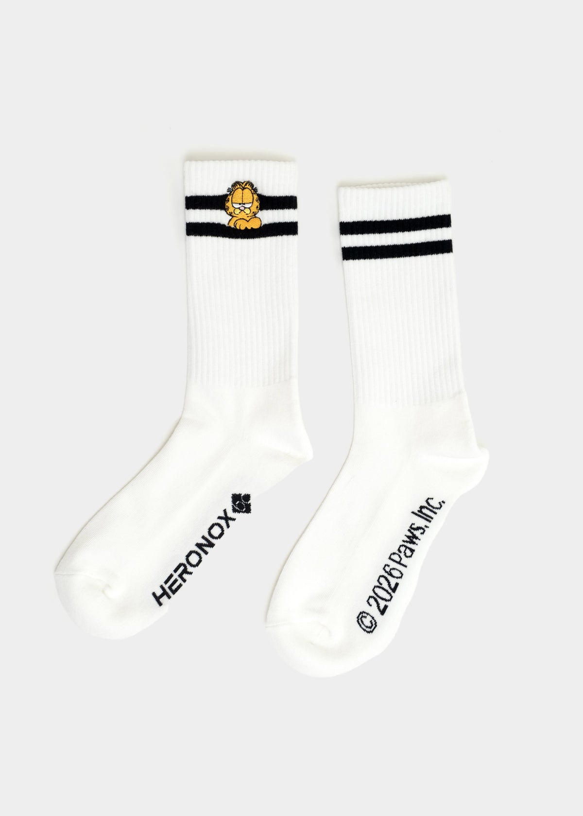Sportsocken "Garfield: Monday Mood" - weiß