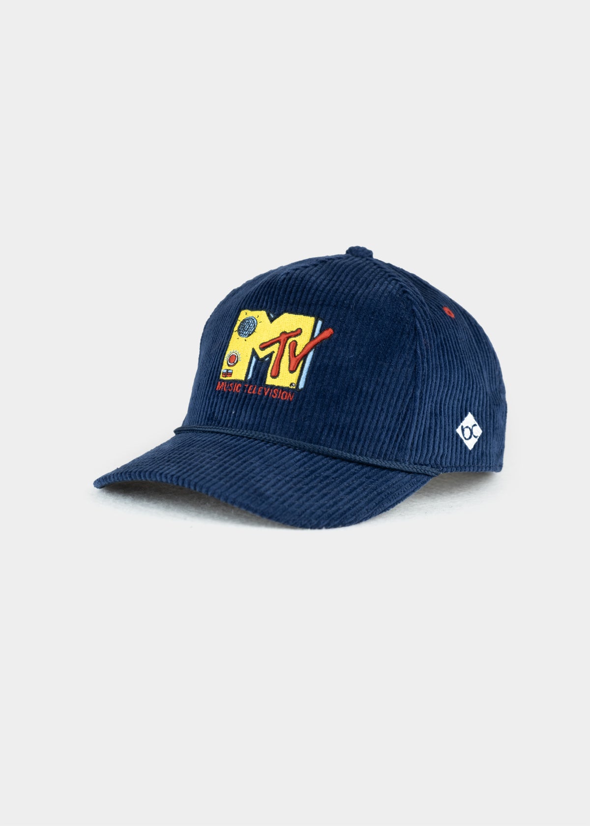 Cap "MTV: Radio" - dunkelblau (Halfcurved)