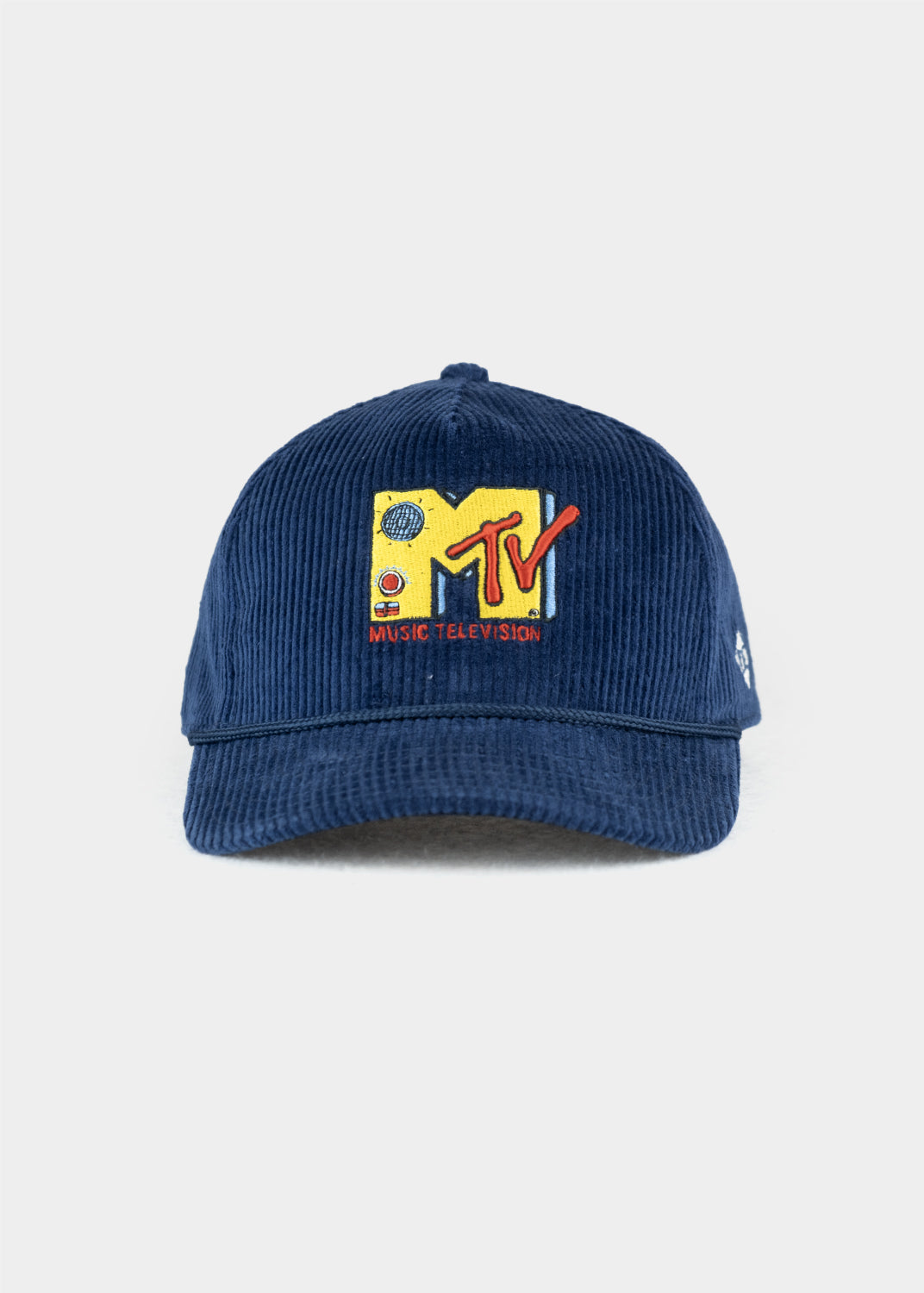 Cap "MTV: Radio" - dunkelblau (Halfcurved)