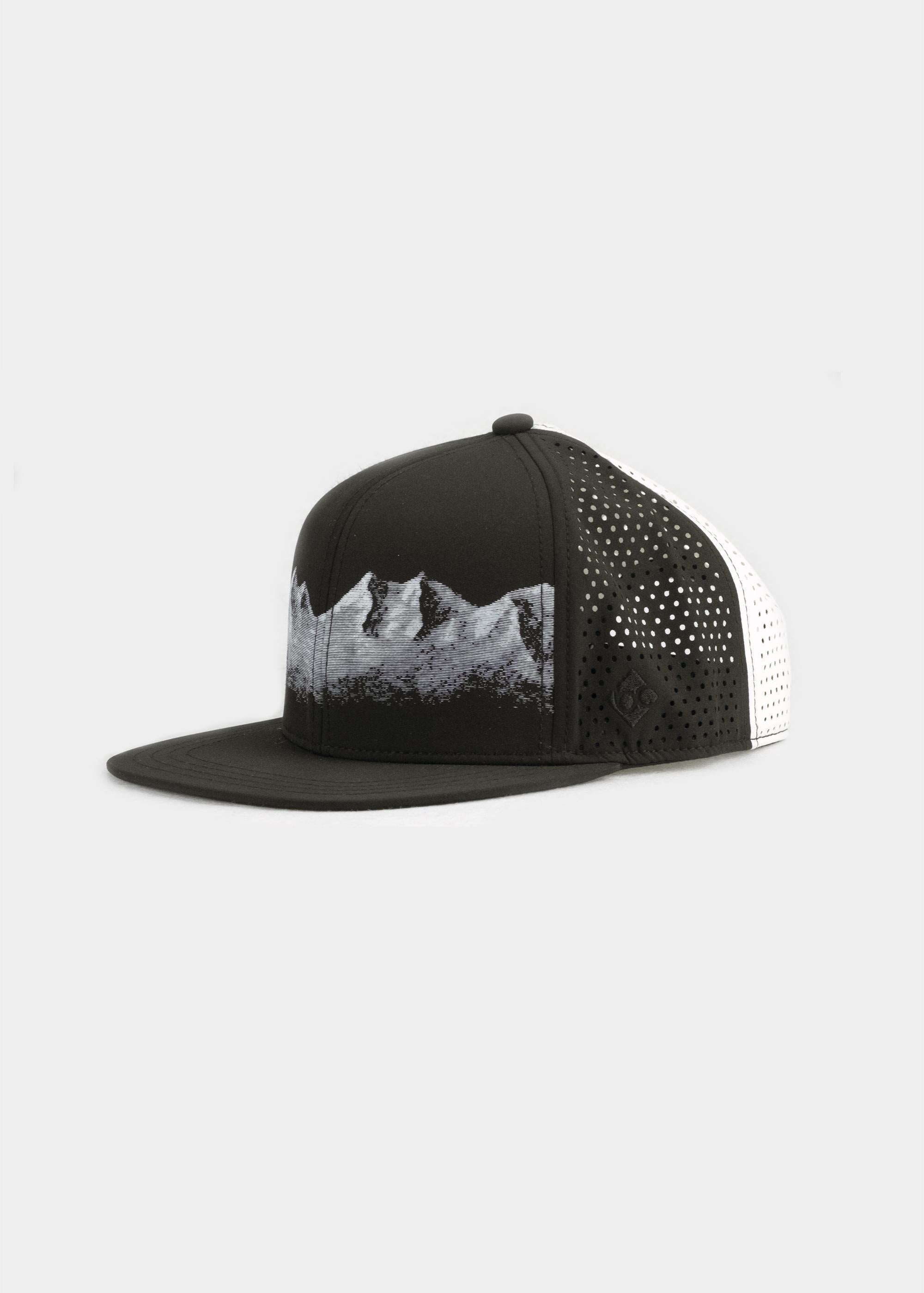 Cap "Schäffler Outdoor" - schwarz/weiß (Snapback)