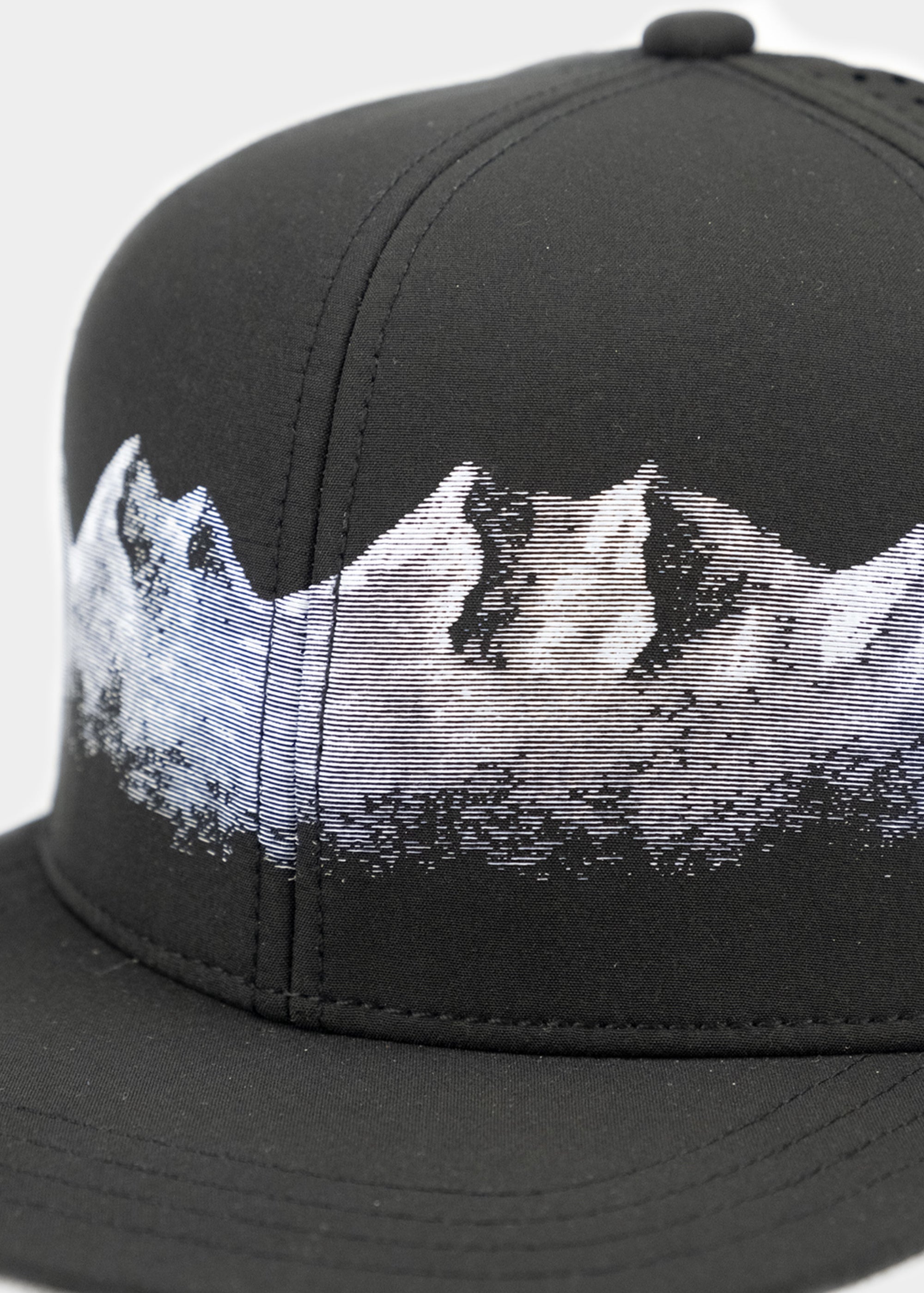Cap "Schäffler Outdoor" - schwarz/weiß (Snapback)