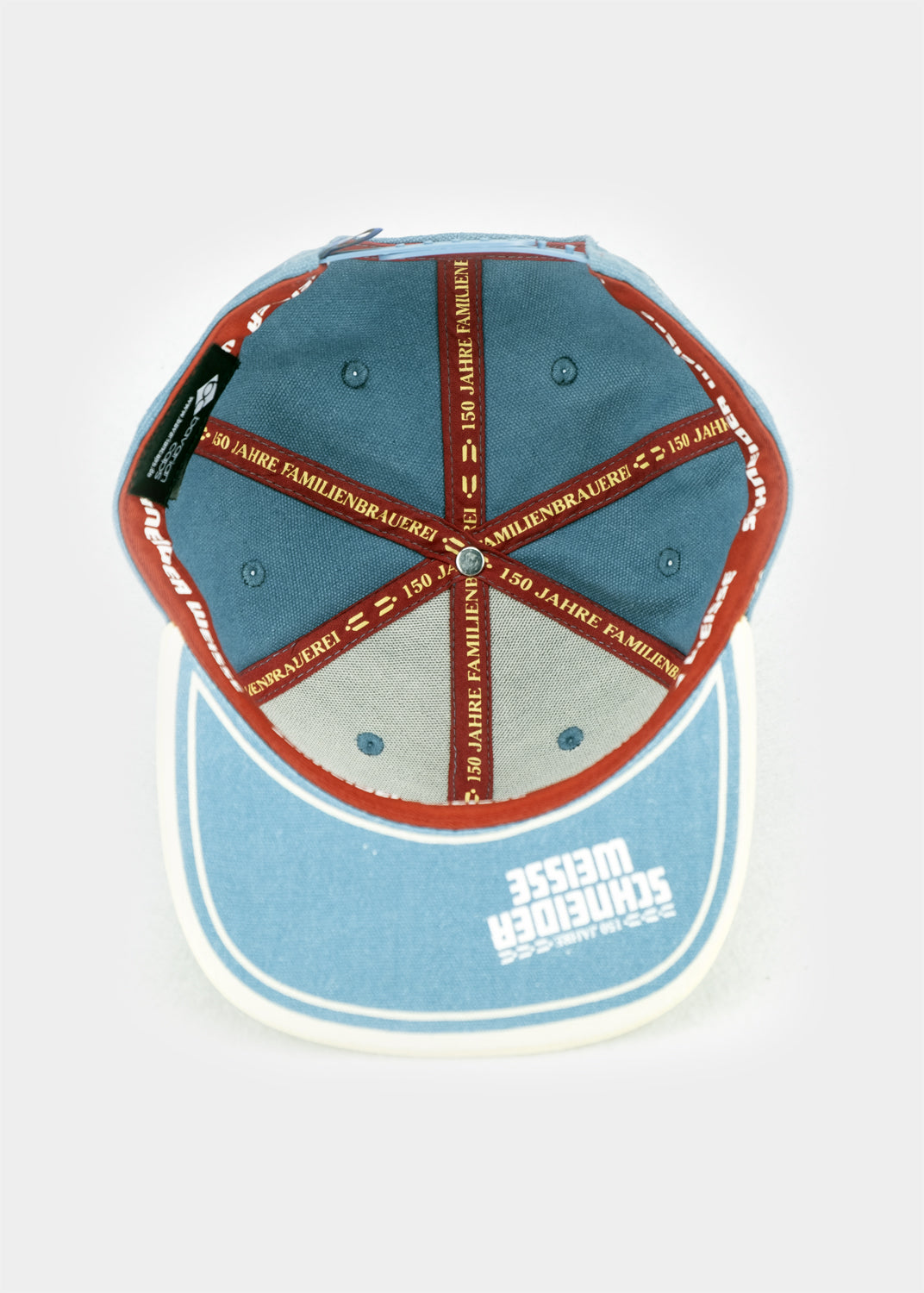 Cap "150 Jahre Schneider Weisse" - blau (Snapback)