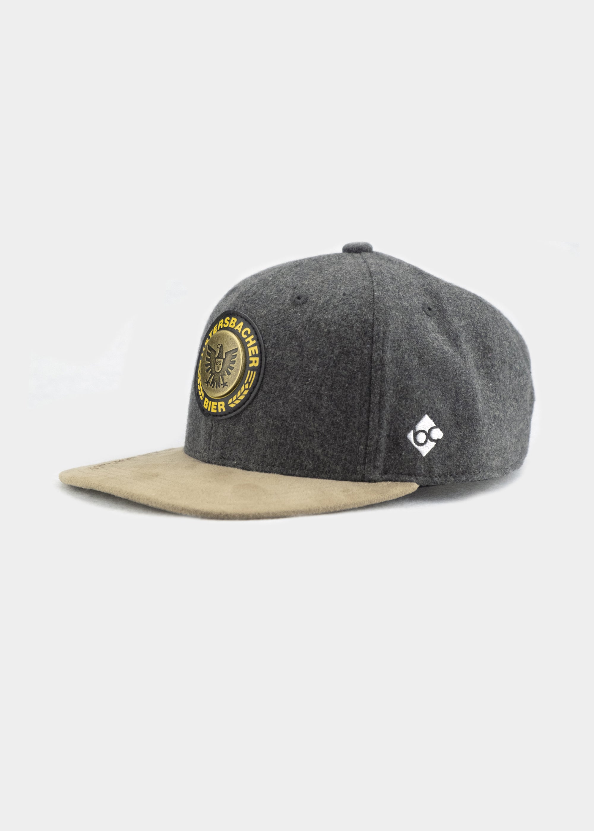 Cap "Ustersbach" - grau (Snapback)