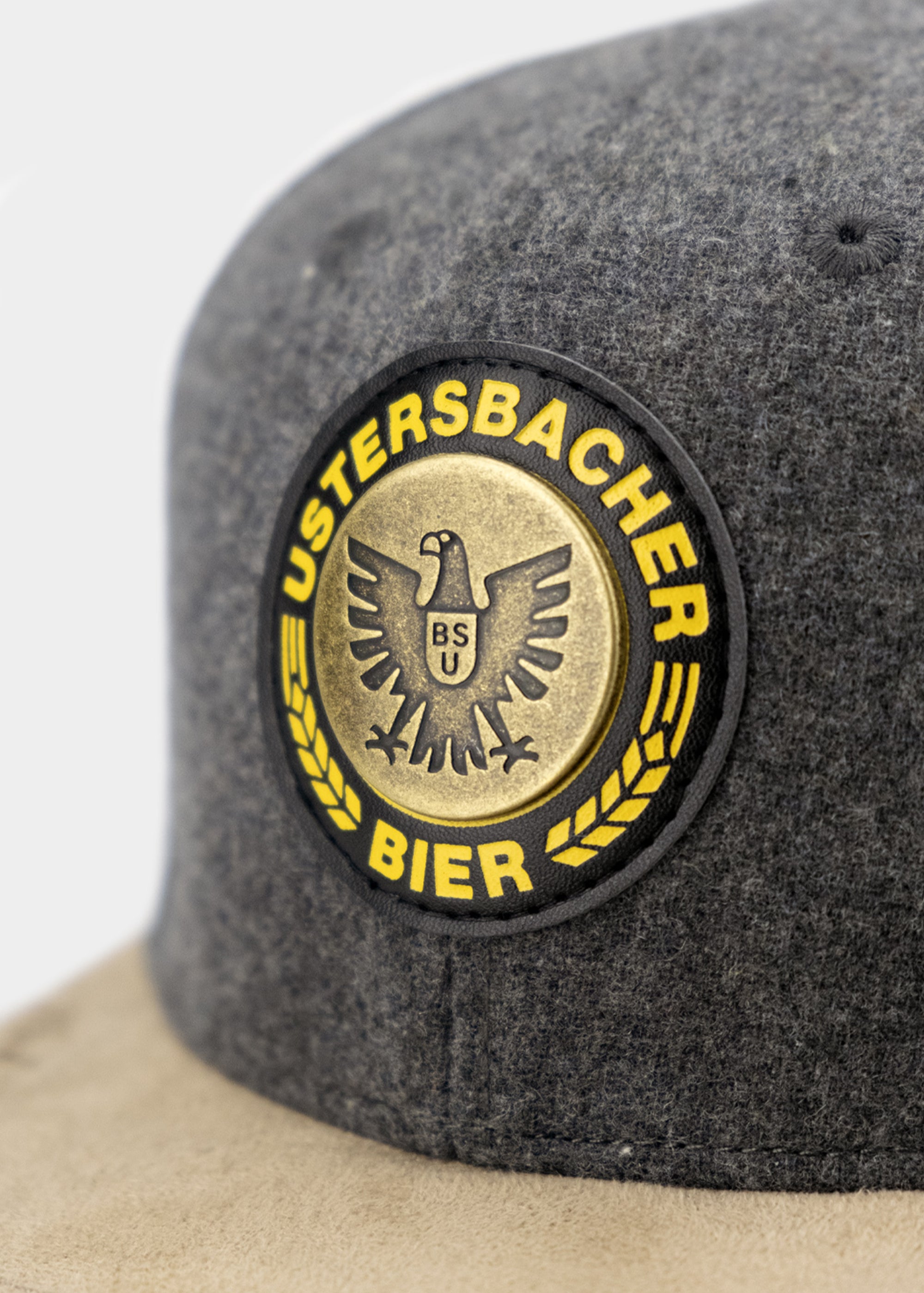Cap "Ustersbach" - grau (Snapback)