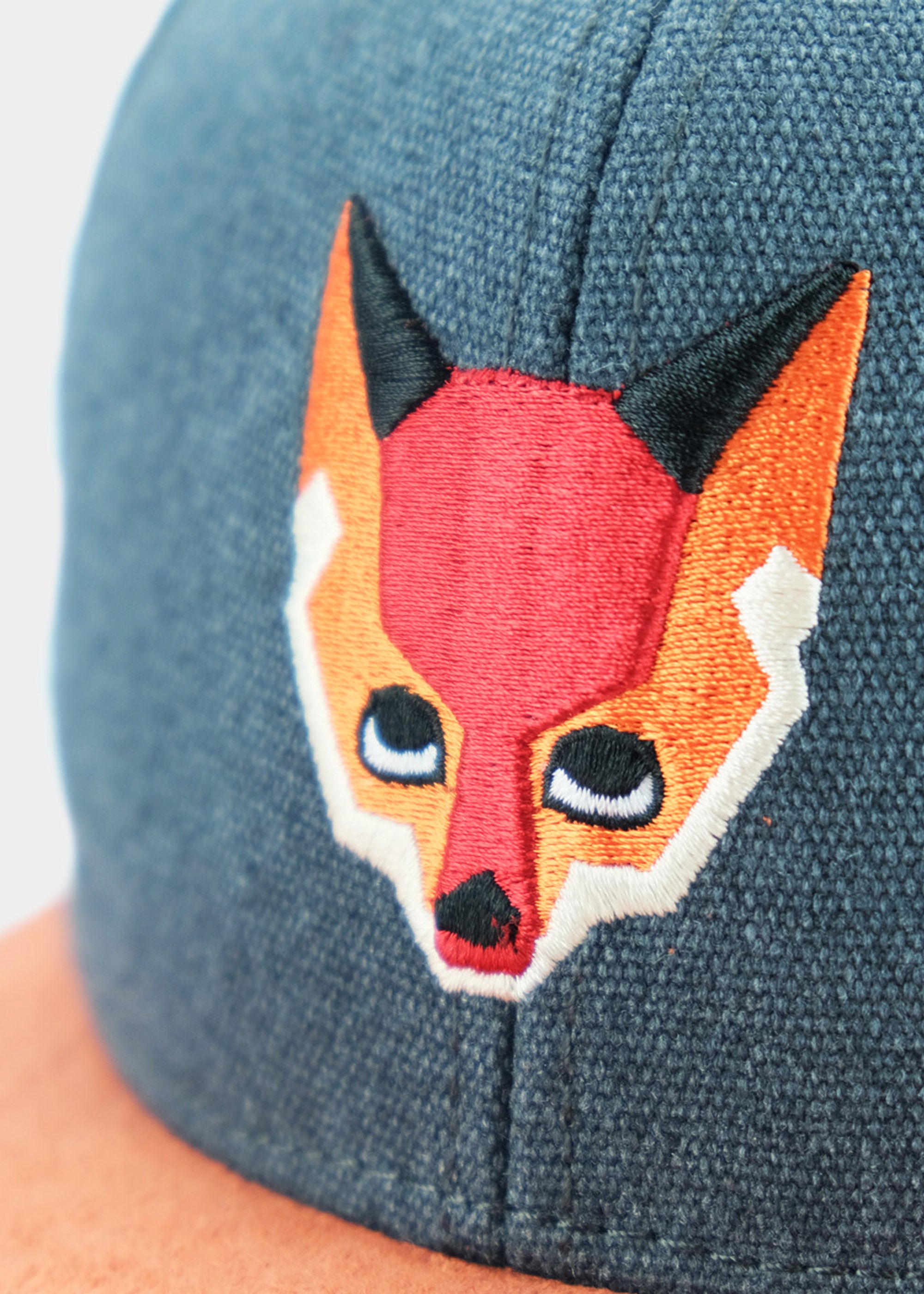 Cap "Waldfuchs" - dunkelgrau (Kinder)