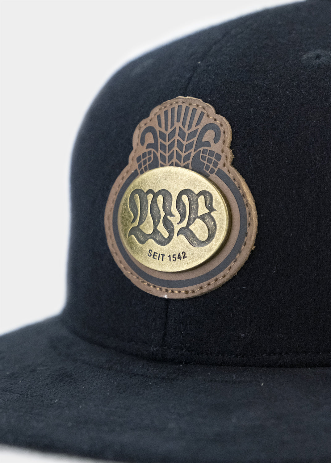 Cap "Wolferstetter" - schwarz (Snapback)