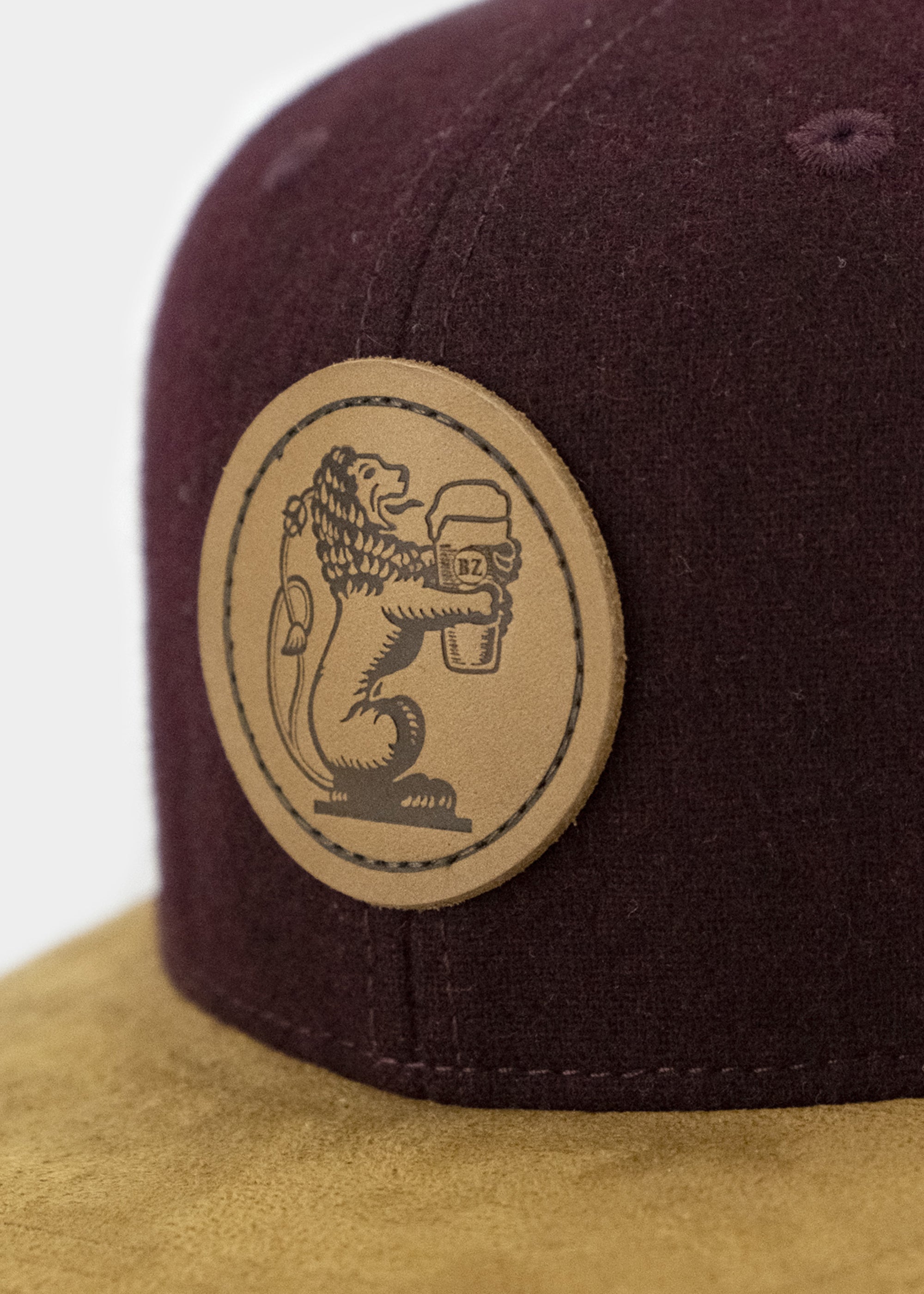 Cap "Zirndorfer" - dunkelrot (Snapback)