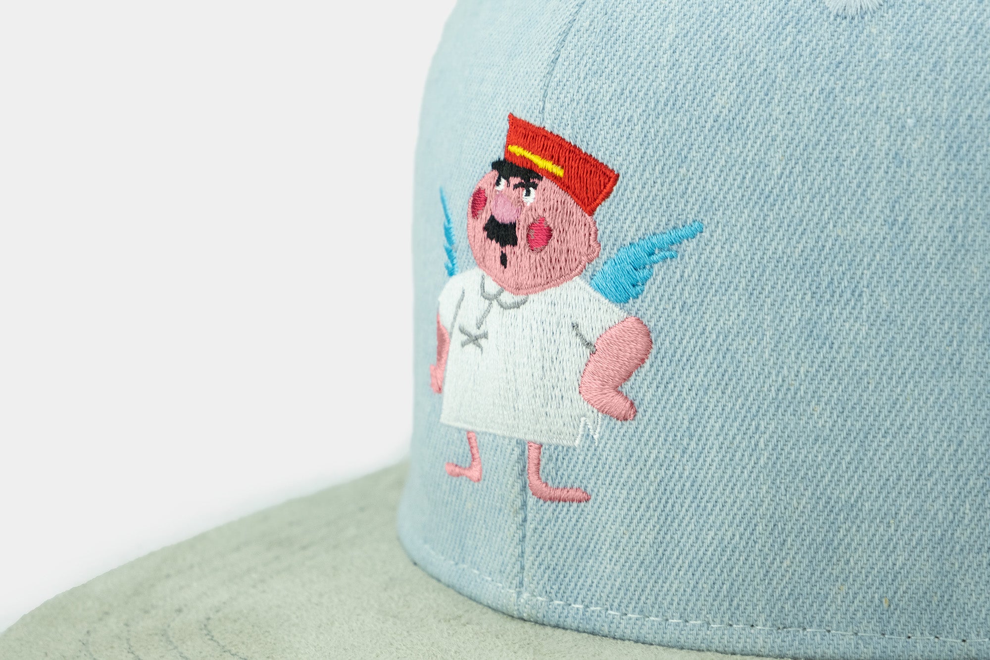 Cap "Aloisius" - denim (Snapback)