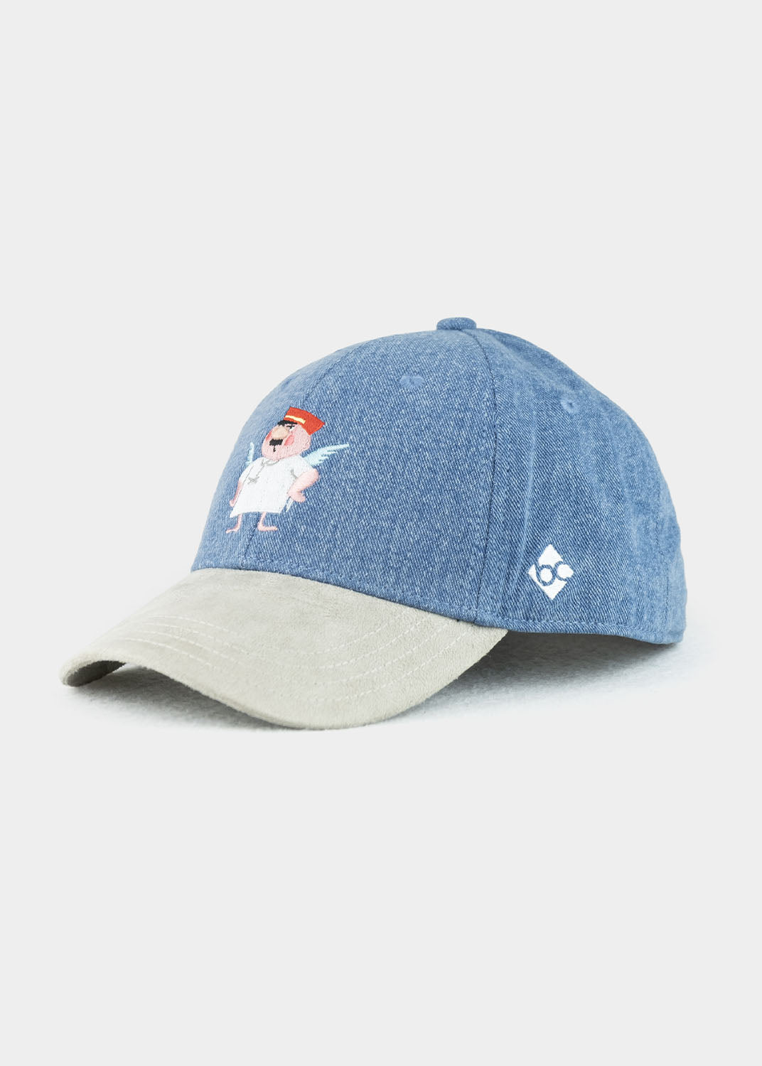 Cap "Aloisius" - denim (Curved)
