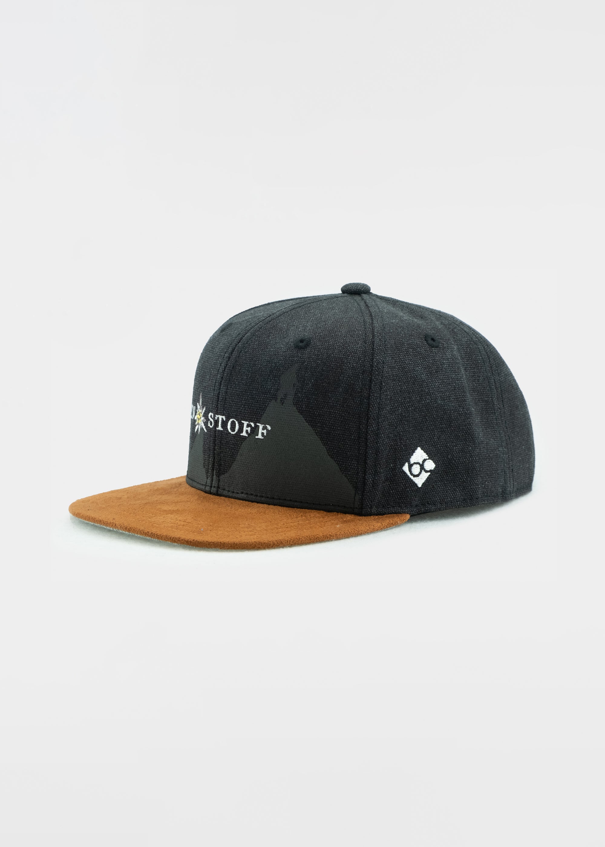 Cap "Alpenstoff" - schwarz (Snapback)