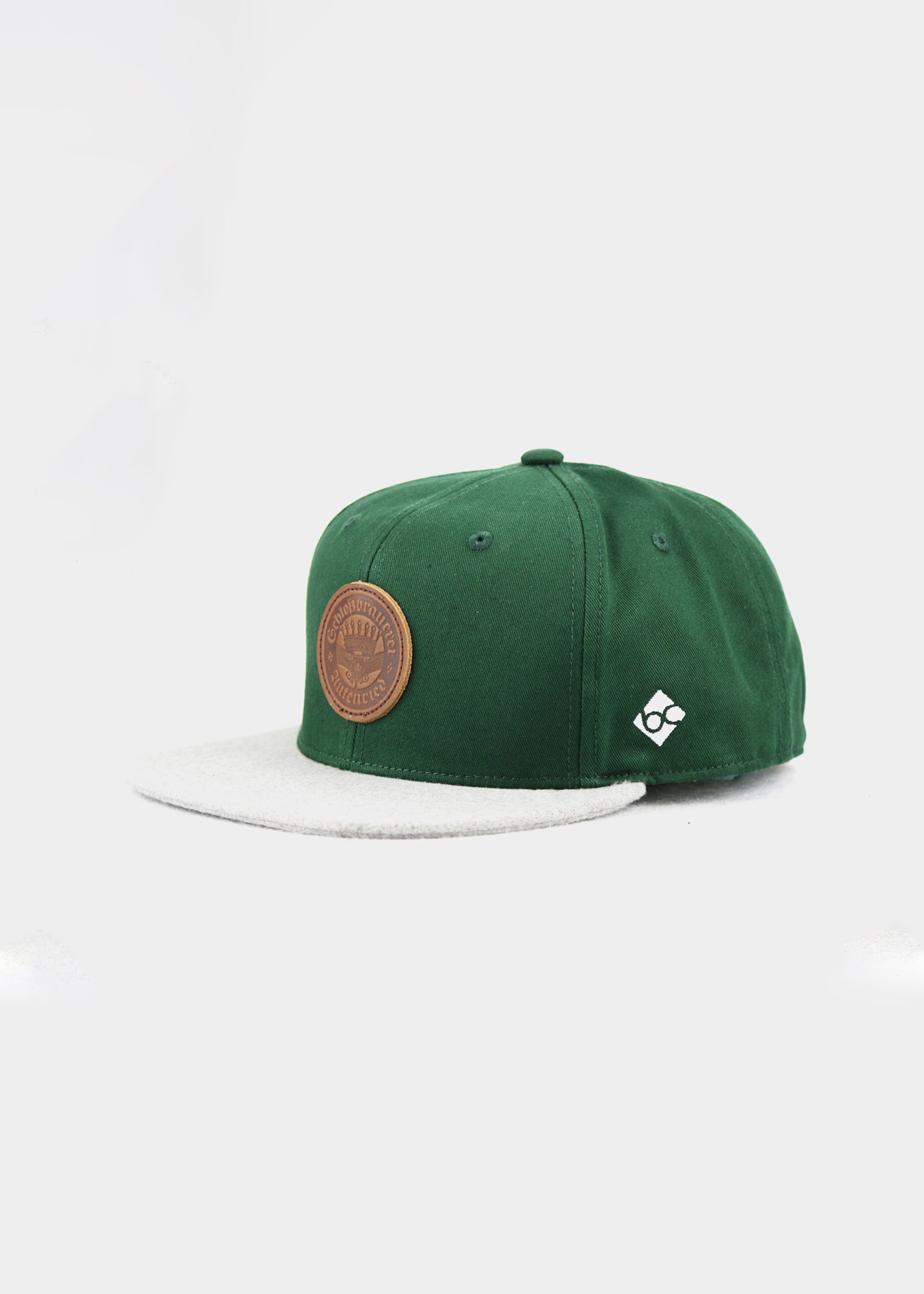 Cap "Autenried" - dunkelgrün (Snapback)