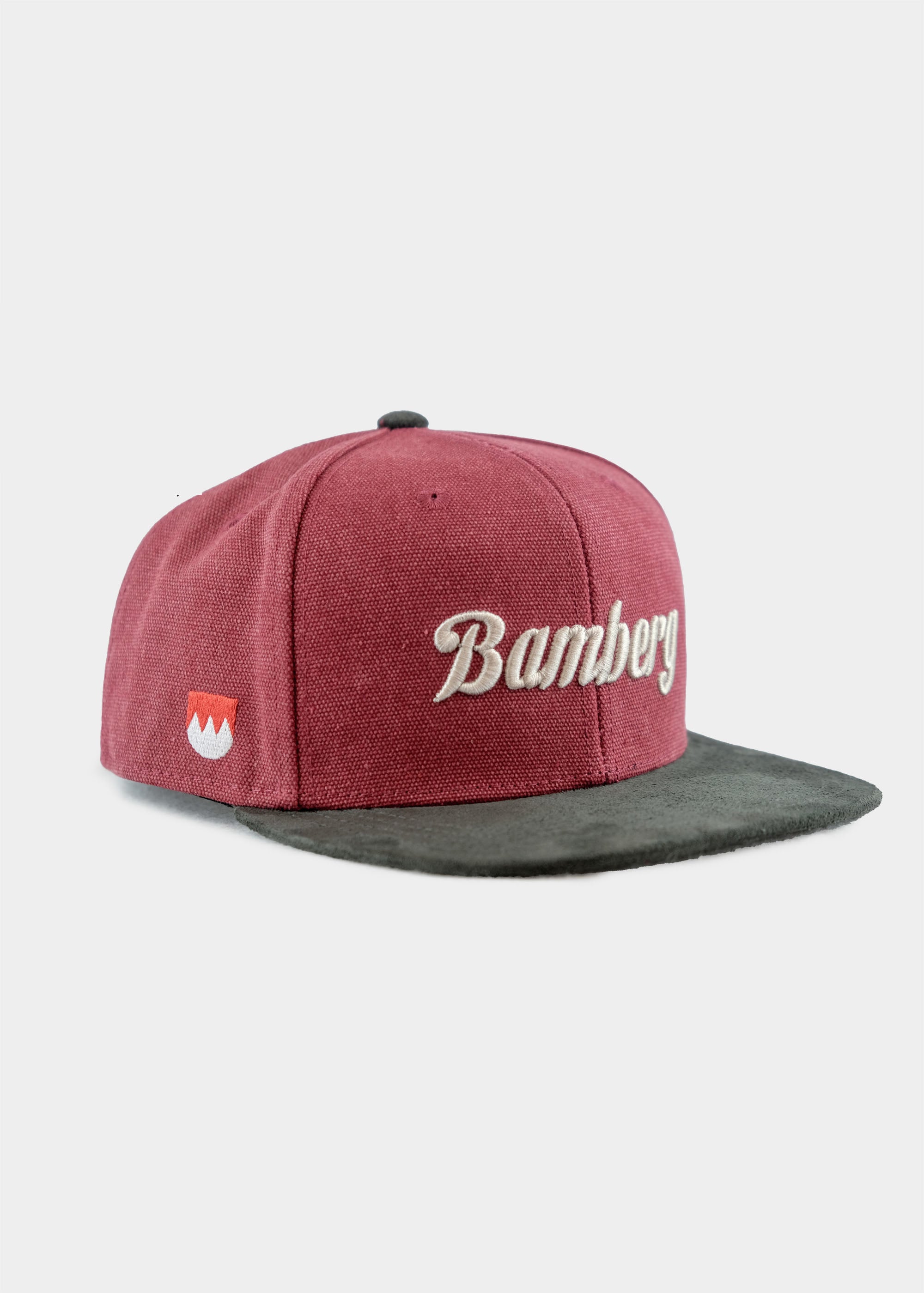 Cap "Bamberg Baskets" - dunkelrot (Snapback)