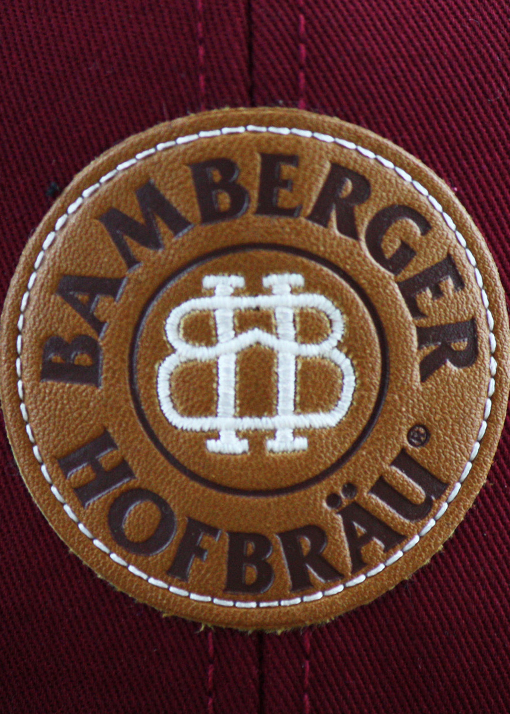 Cap "Bamberger Hofbräu" - rot (Snapback)