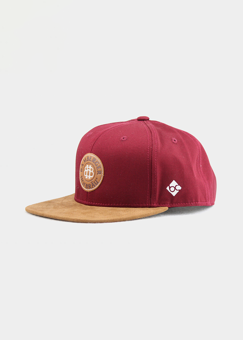Cap "Bamberger Hofbräu" - rot (Snapback)