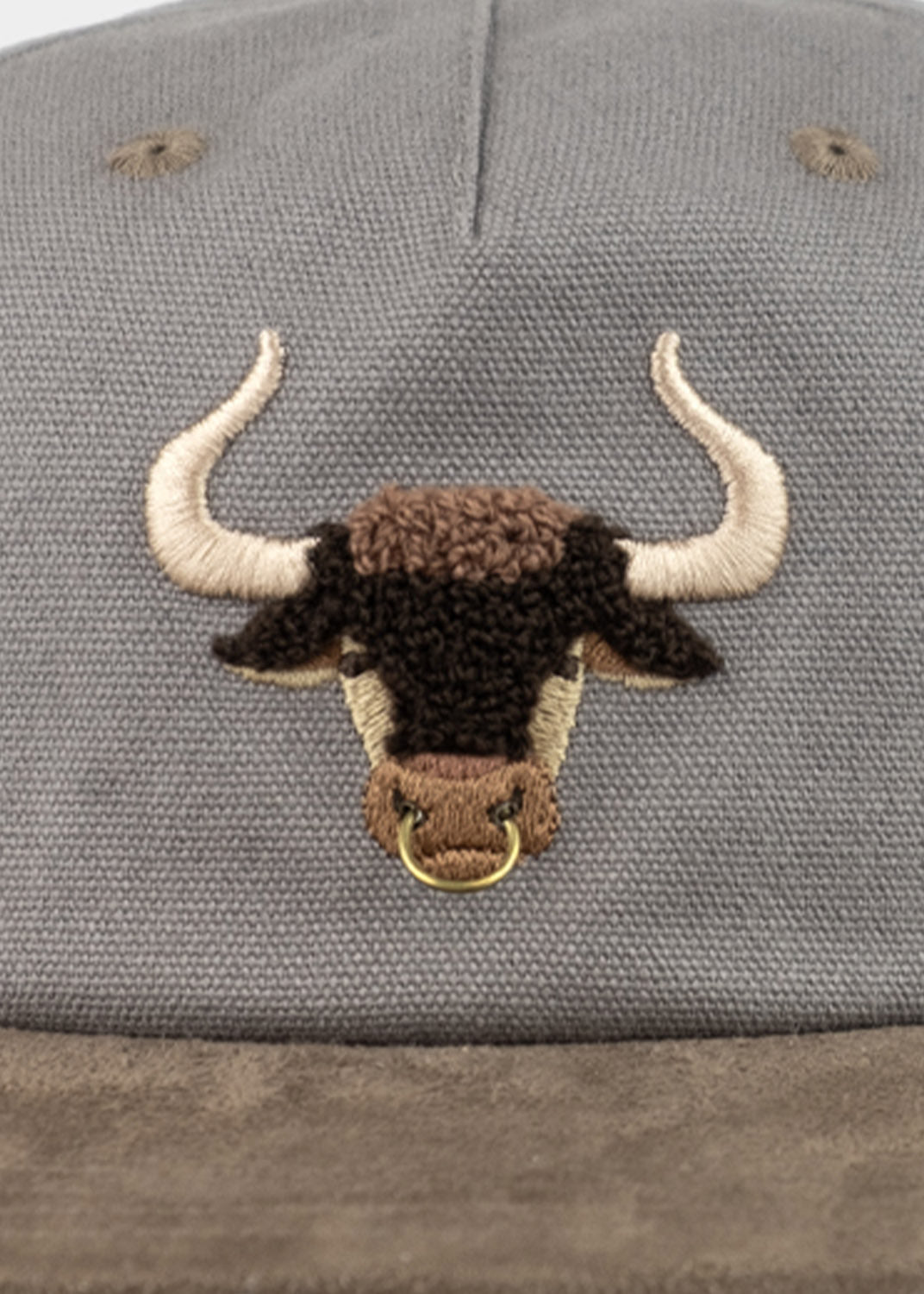 Cap "Bulle" - dunkelgrau (Snapnack)
