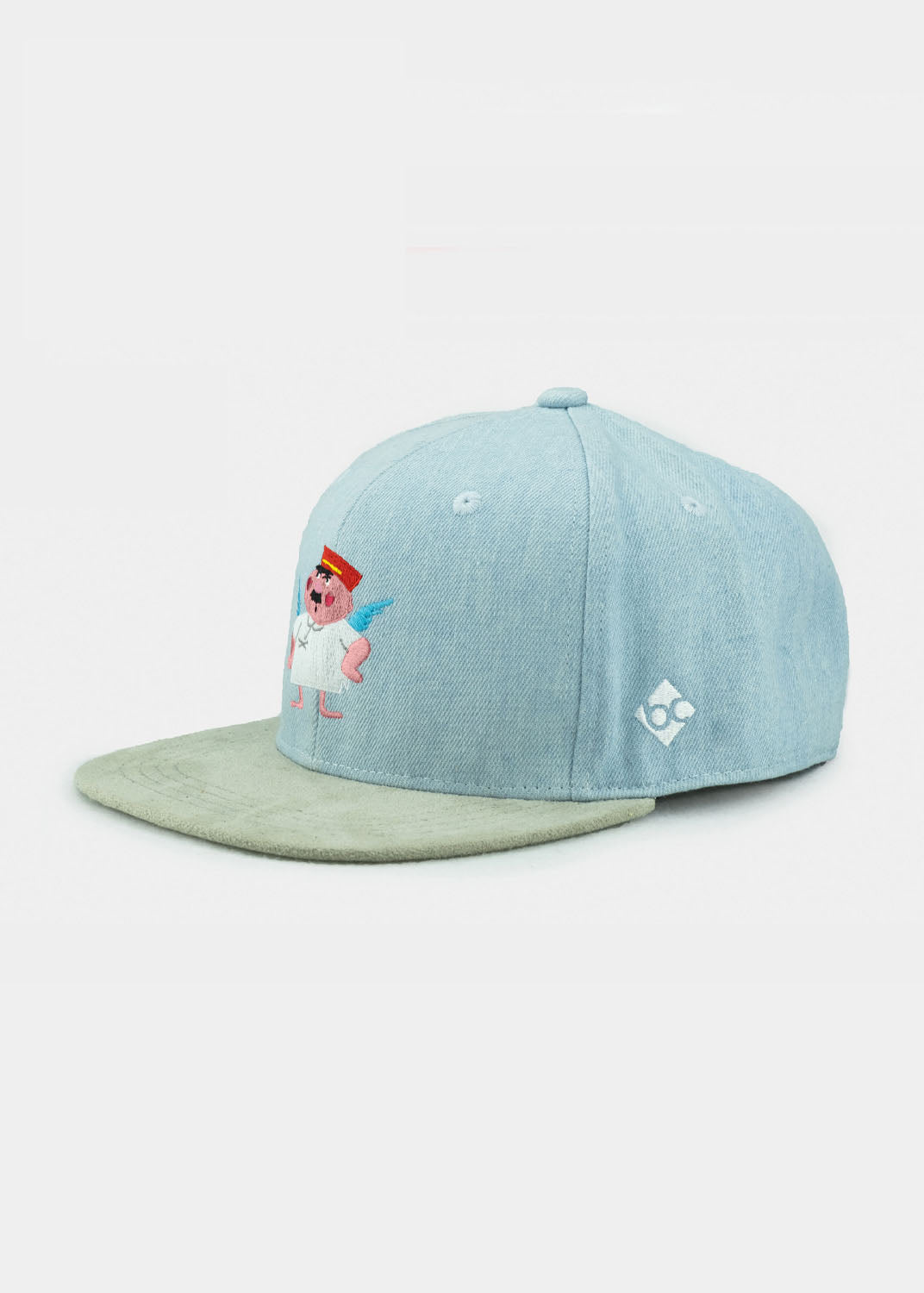 Cap "Aloisius" - denim (Snapback)