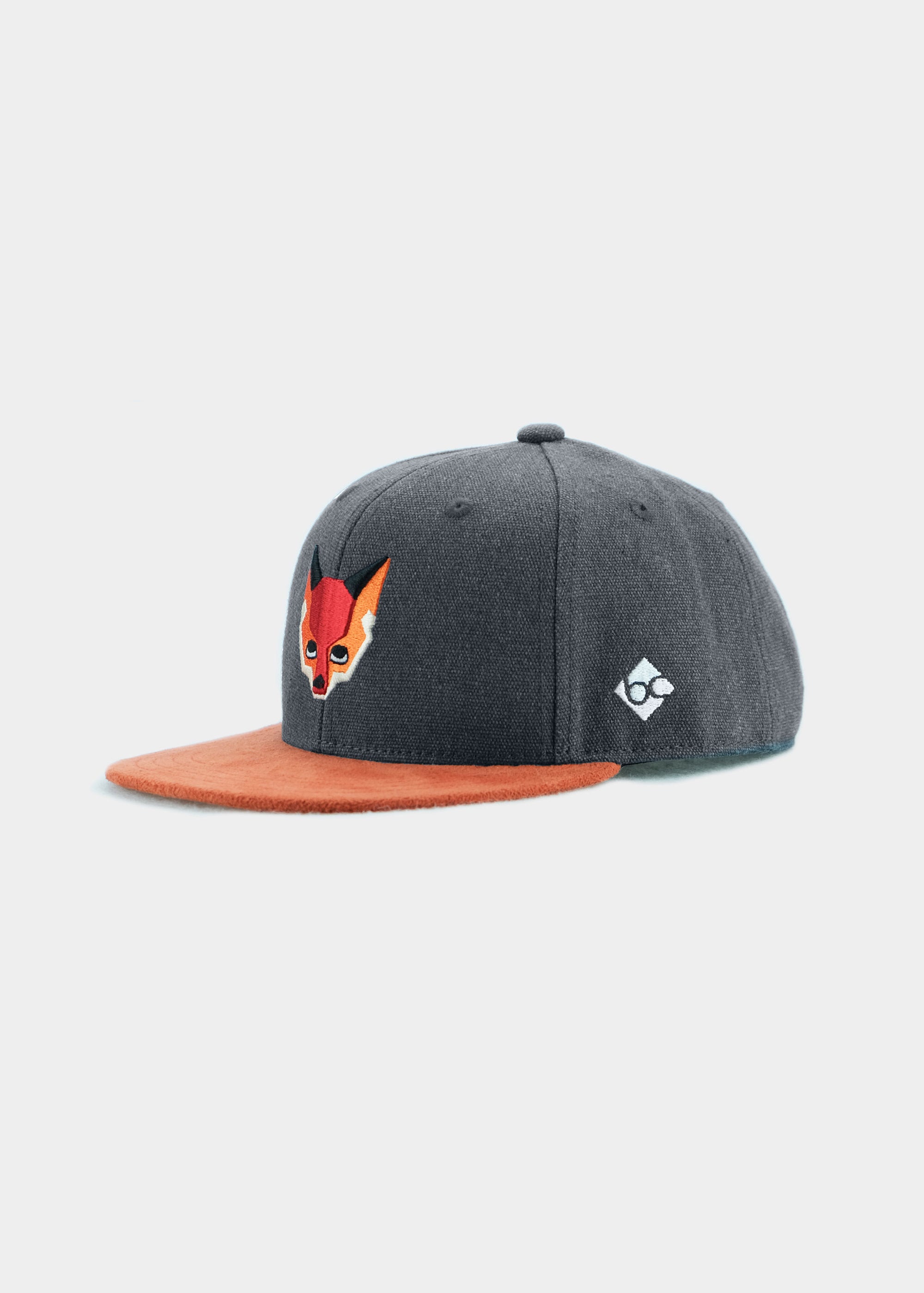 Cap "Waldfuchs" - dunkelgrau (Kinder)