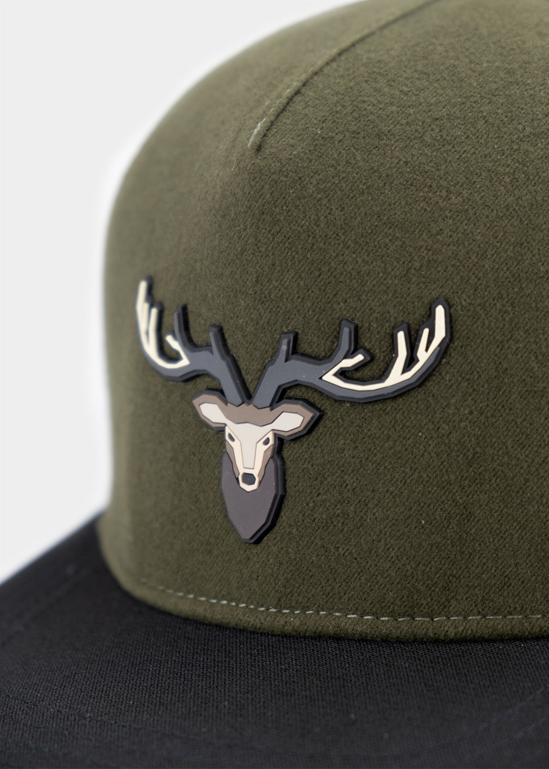 Cap "Waldhirsch Outdoor" - dunkelgrün (Snapback)